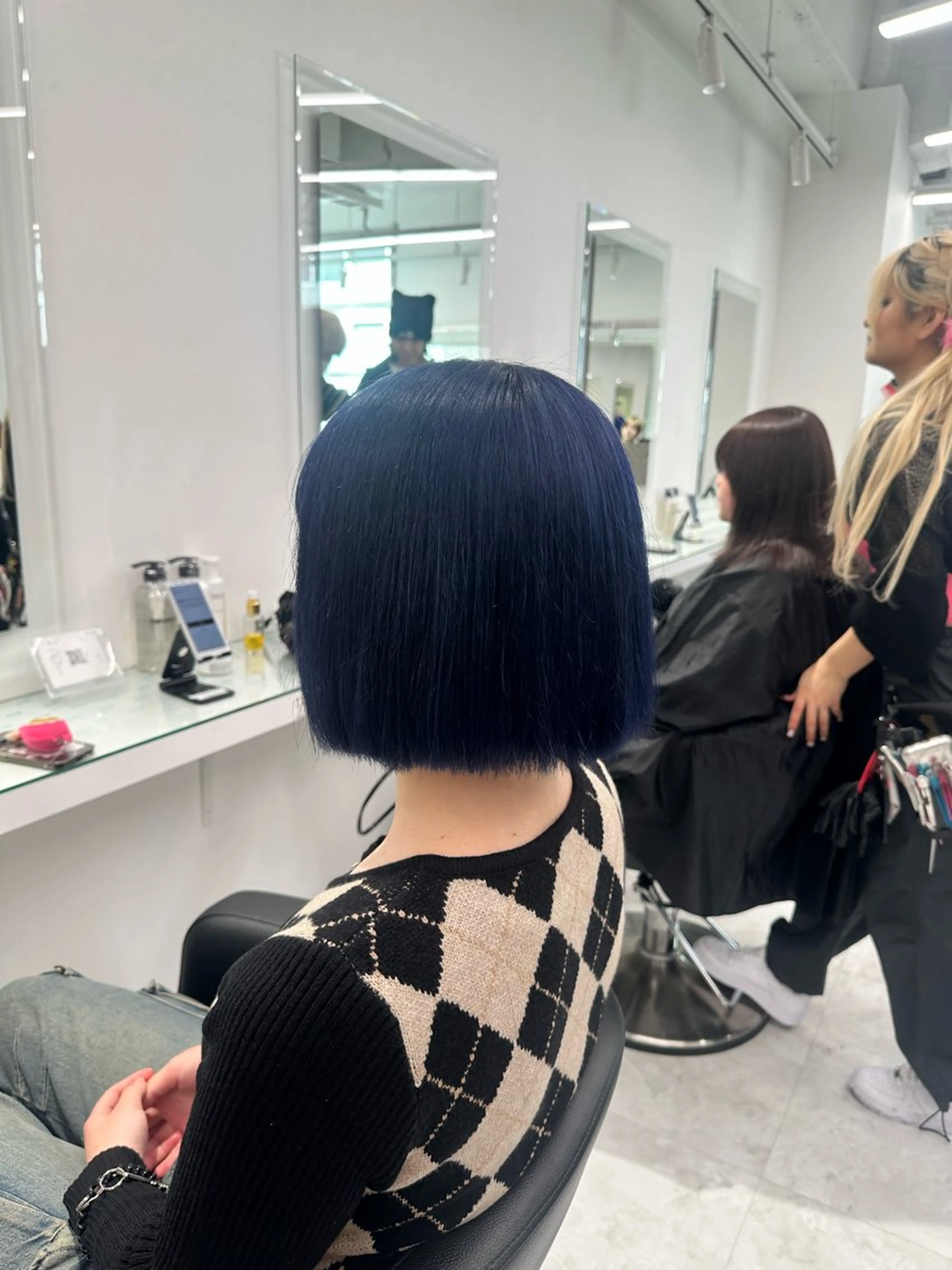 カラー マンツーマン/原宿/ 透明感カラー⭐️のヘアスタイル