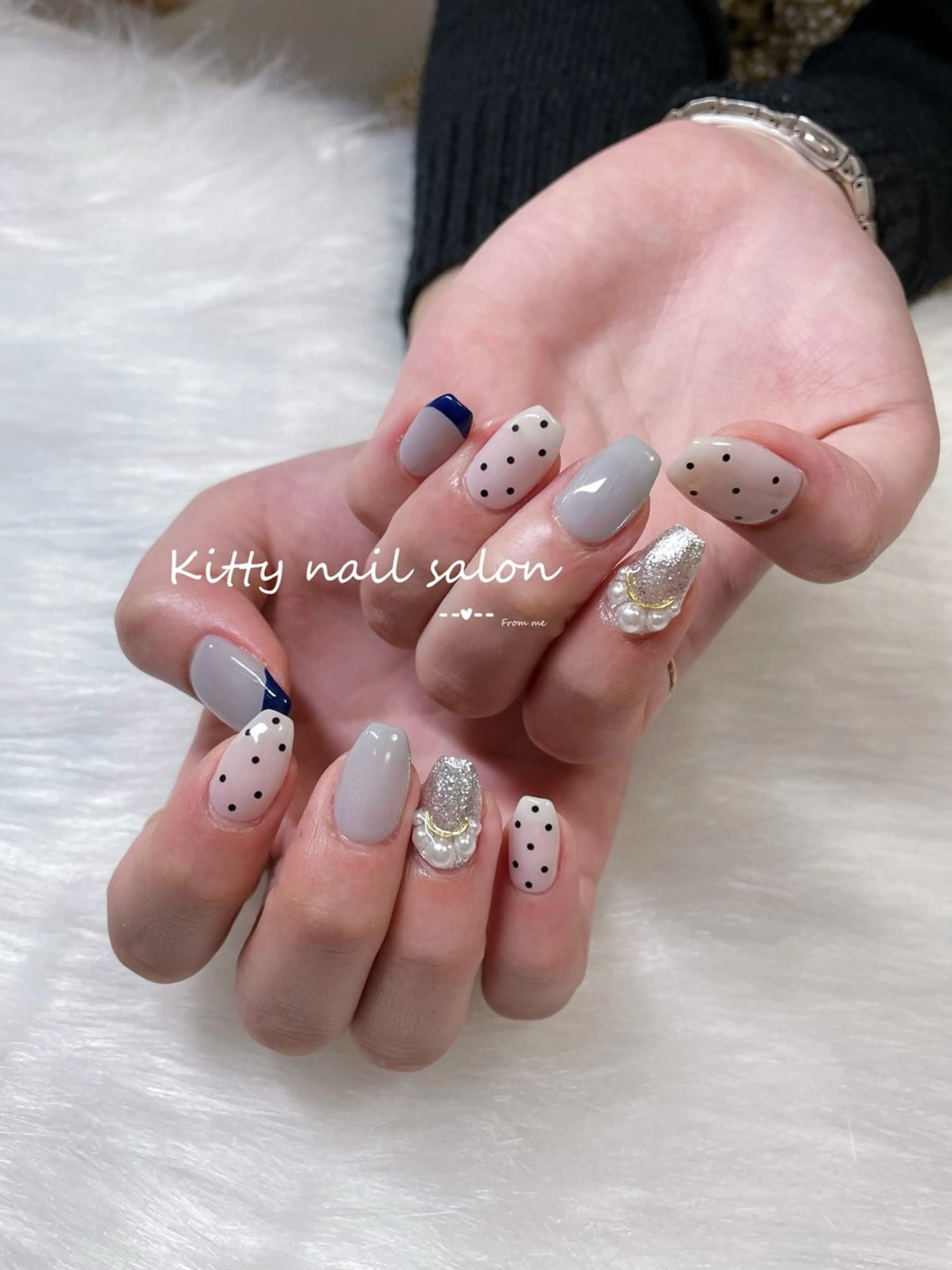 ネイル ハンドネイル kitty nail salonのネイルデザイン