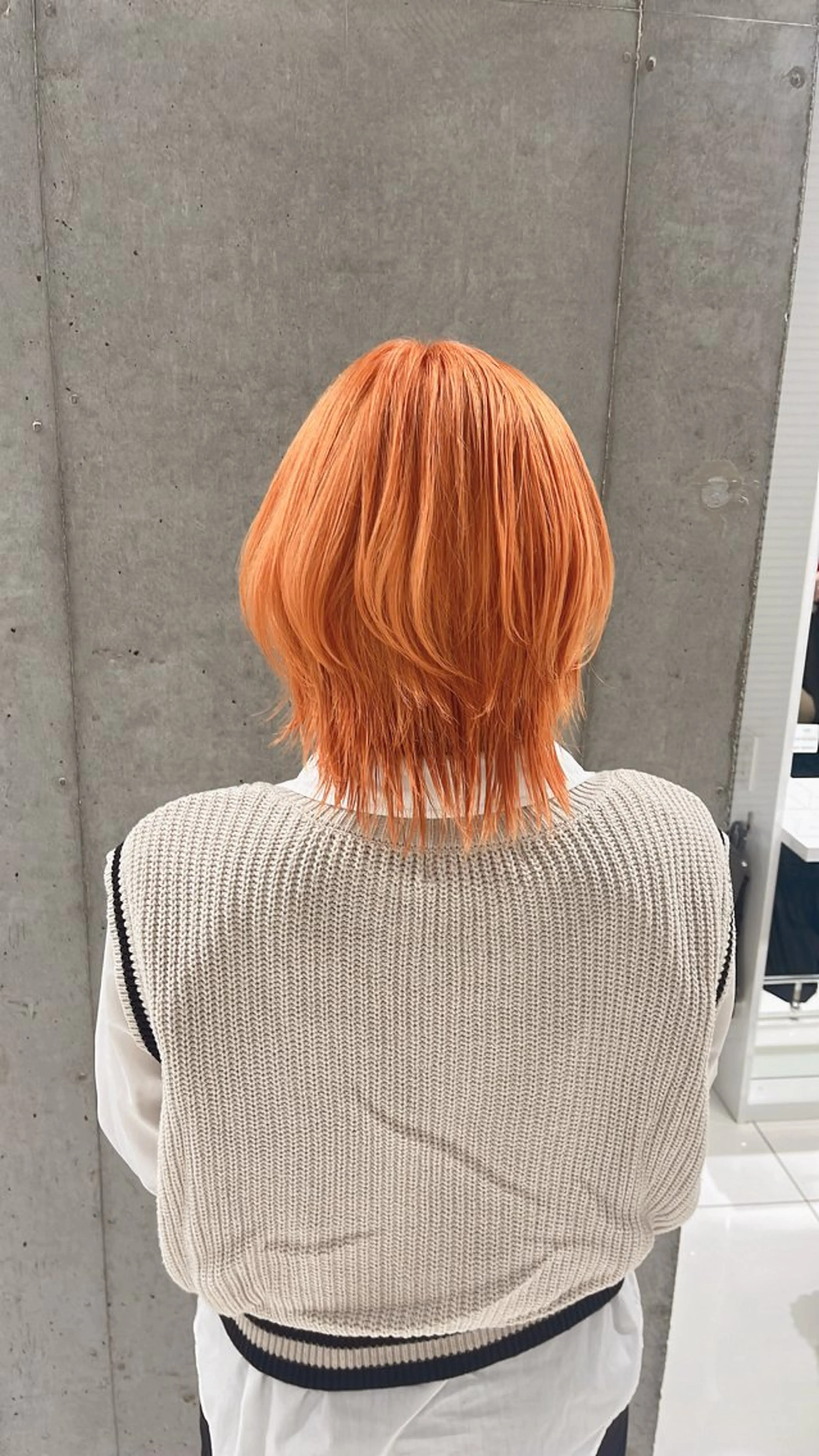 ショート カラー ブリーチ ハイトーンカラー ねいるとあいの店キュプレ橘通店所属・harua キュプレ/アイリストのマツエク・マツパデザイン