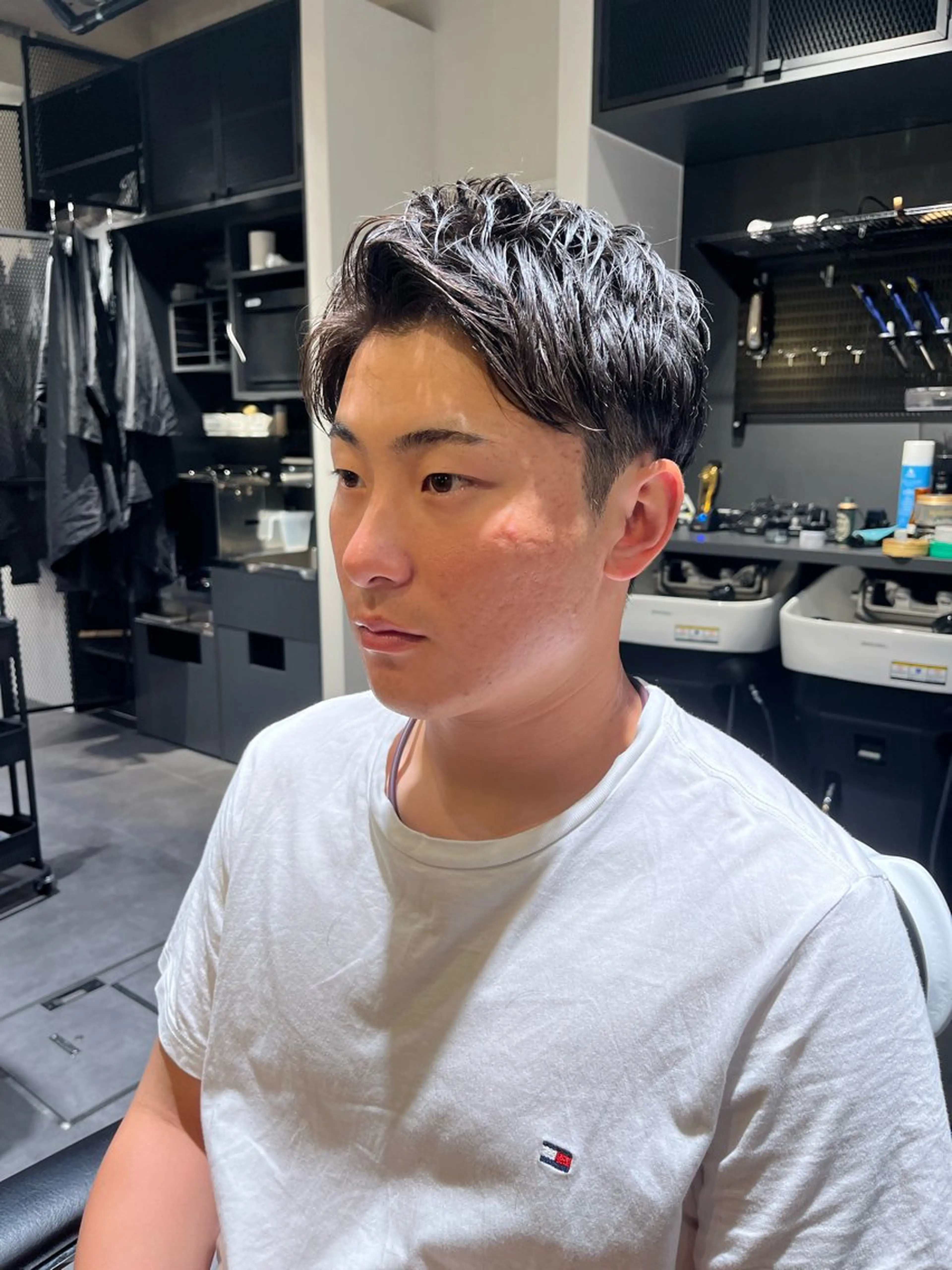 ショート メンズ FREAK BARBER SHOP河原町三条店所属・本多 伸丞のヘアスタイル