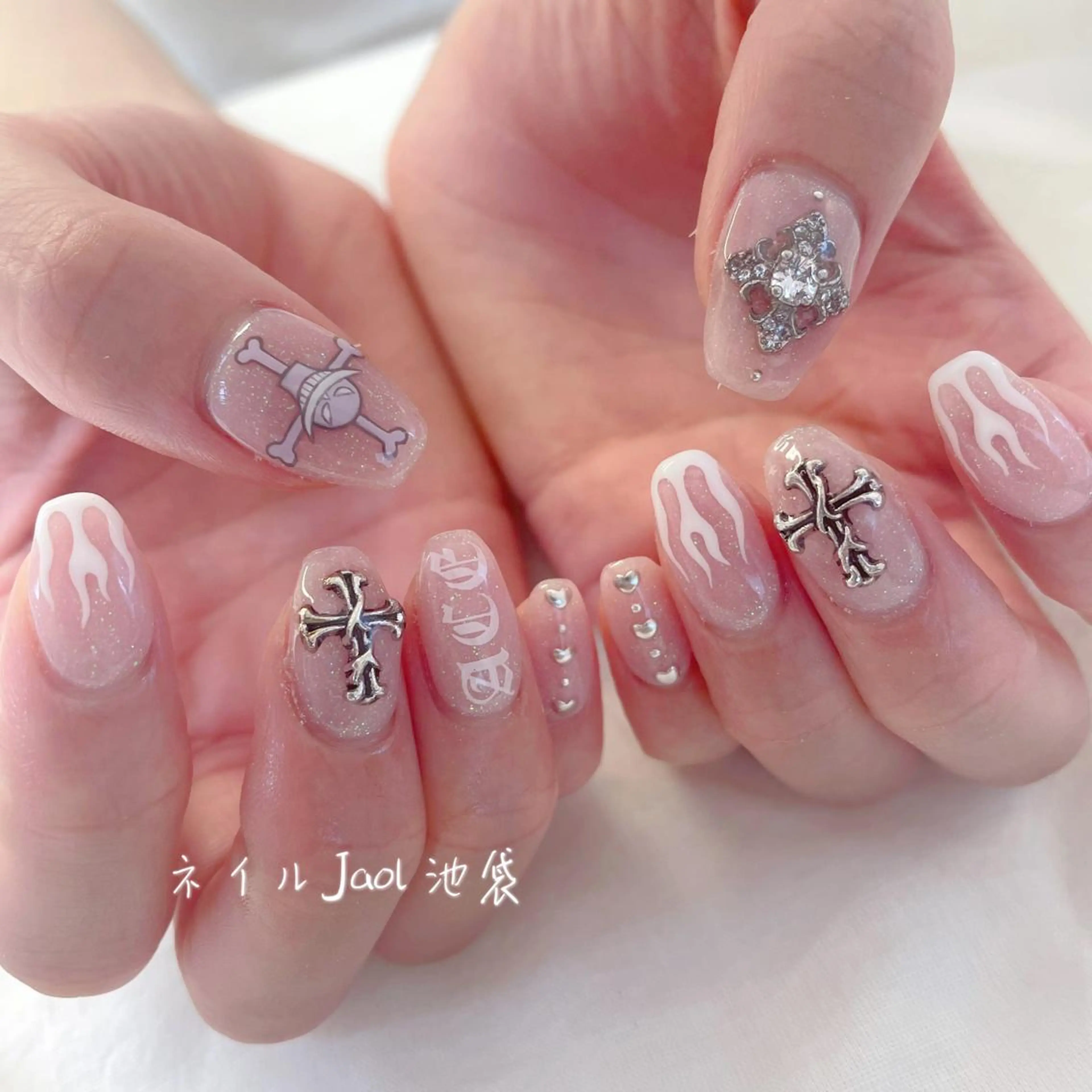ミディアム nail jaol池袋店所属・ネイルJaol 池袋のネイルデザイン