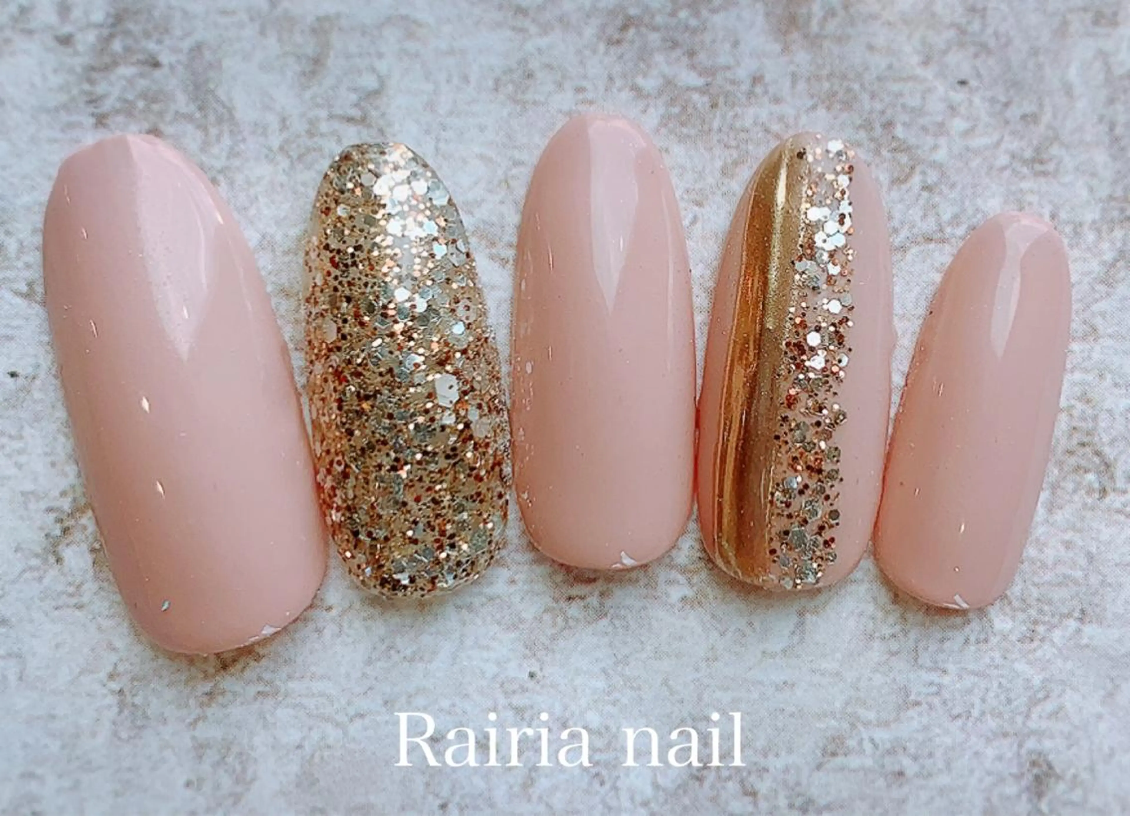 ネイル アートネイル ジェルネイル パラジェル 冬ネイル Rairia nail本八幡店のネイルデザイン