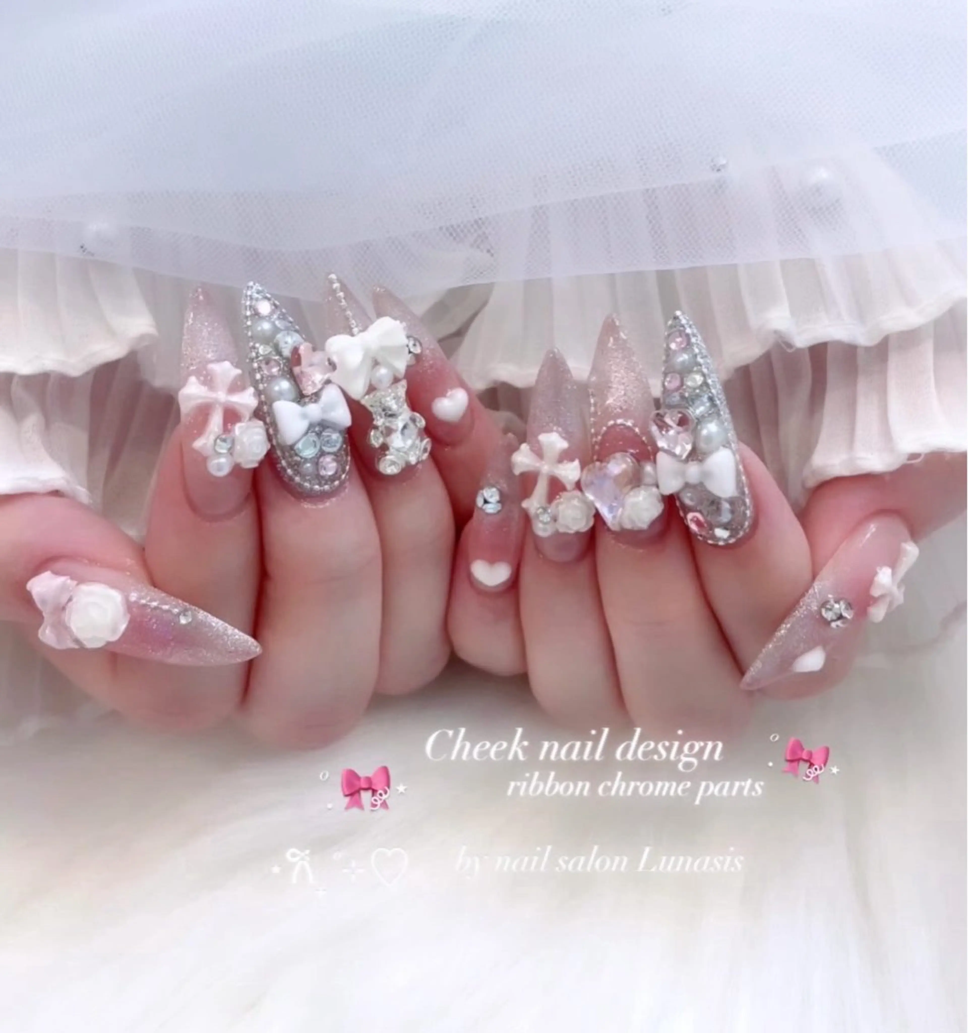 ネイル ハンドネイル nail salon Lunasisのネイルデザイン