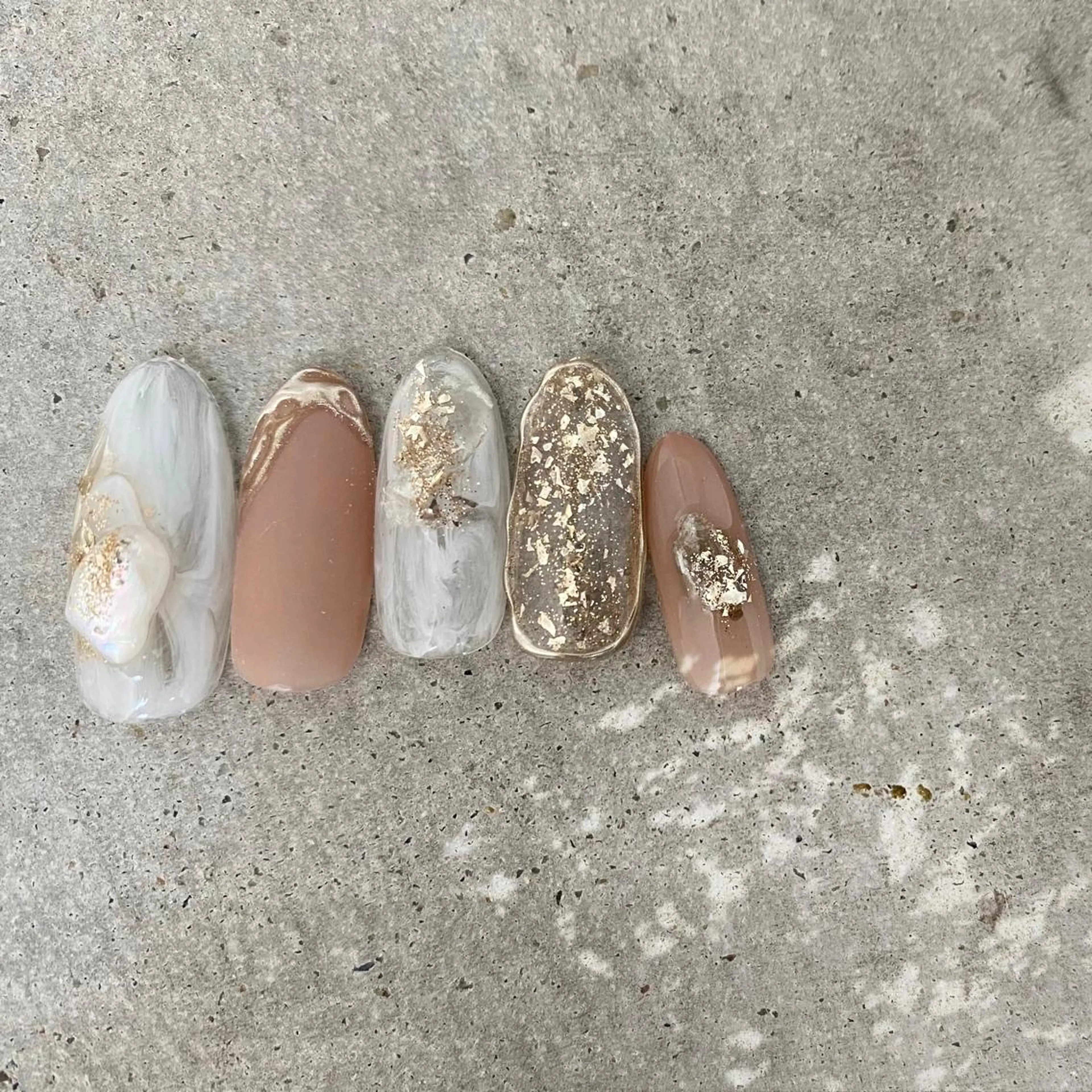 ネイル ニュアンスネイル 春ネイル Ray. ／綺麗目ニュアンスのネイルデザイン