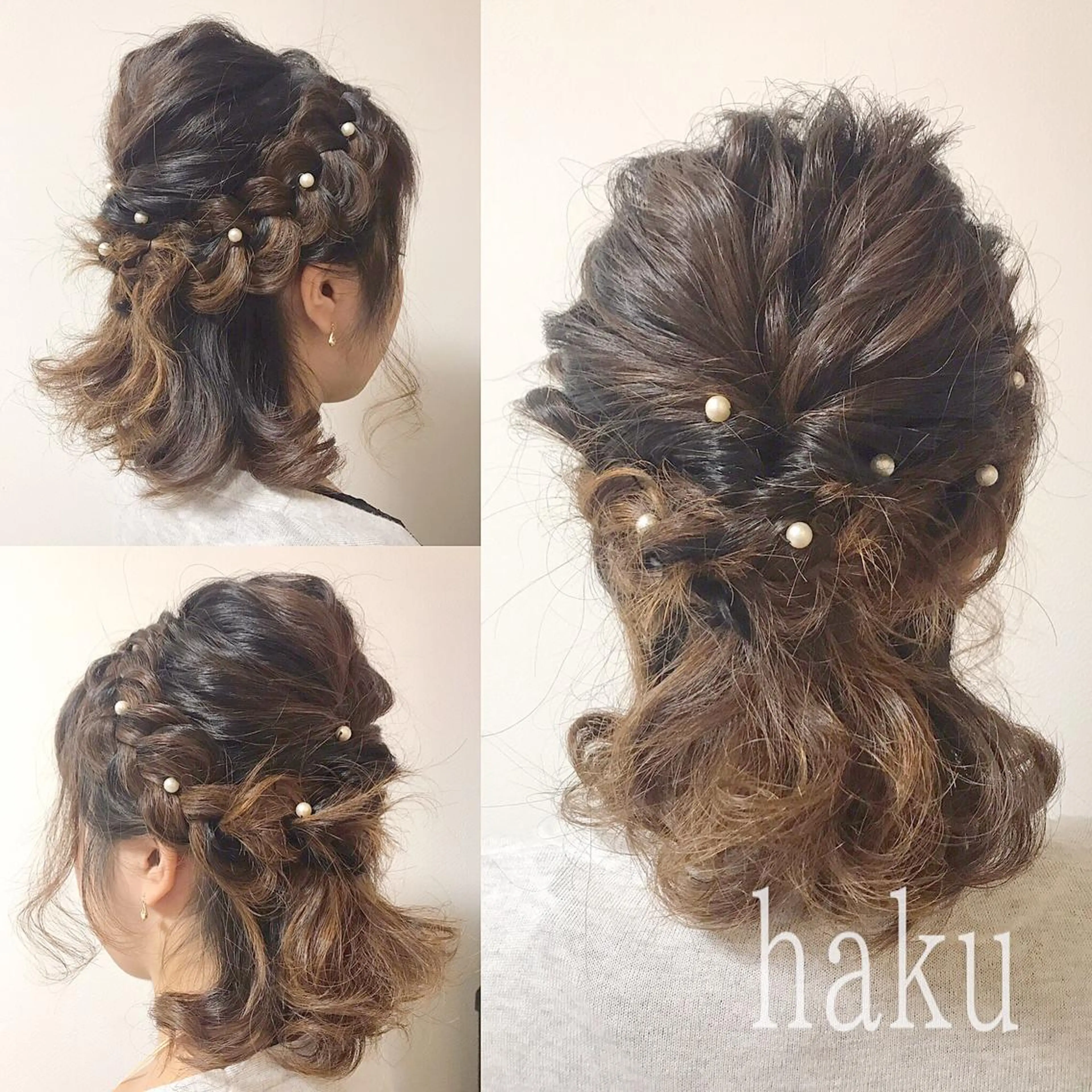 ミディアム ヘアアレンジ ＊ asukaのヘアスタイル