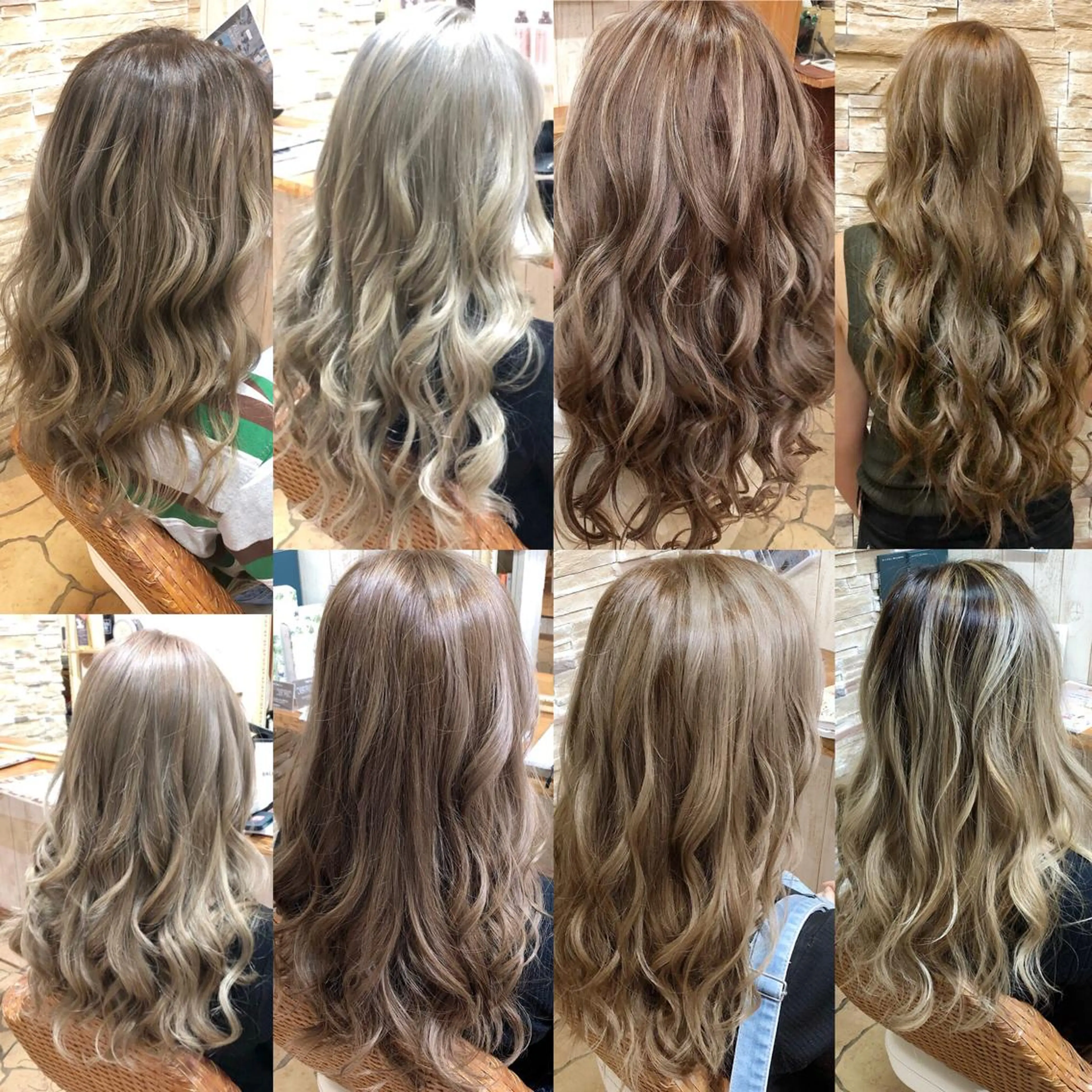 ロング カラー kr2s アメ村のヘアスタイル