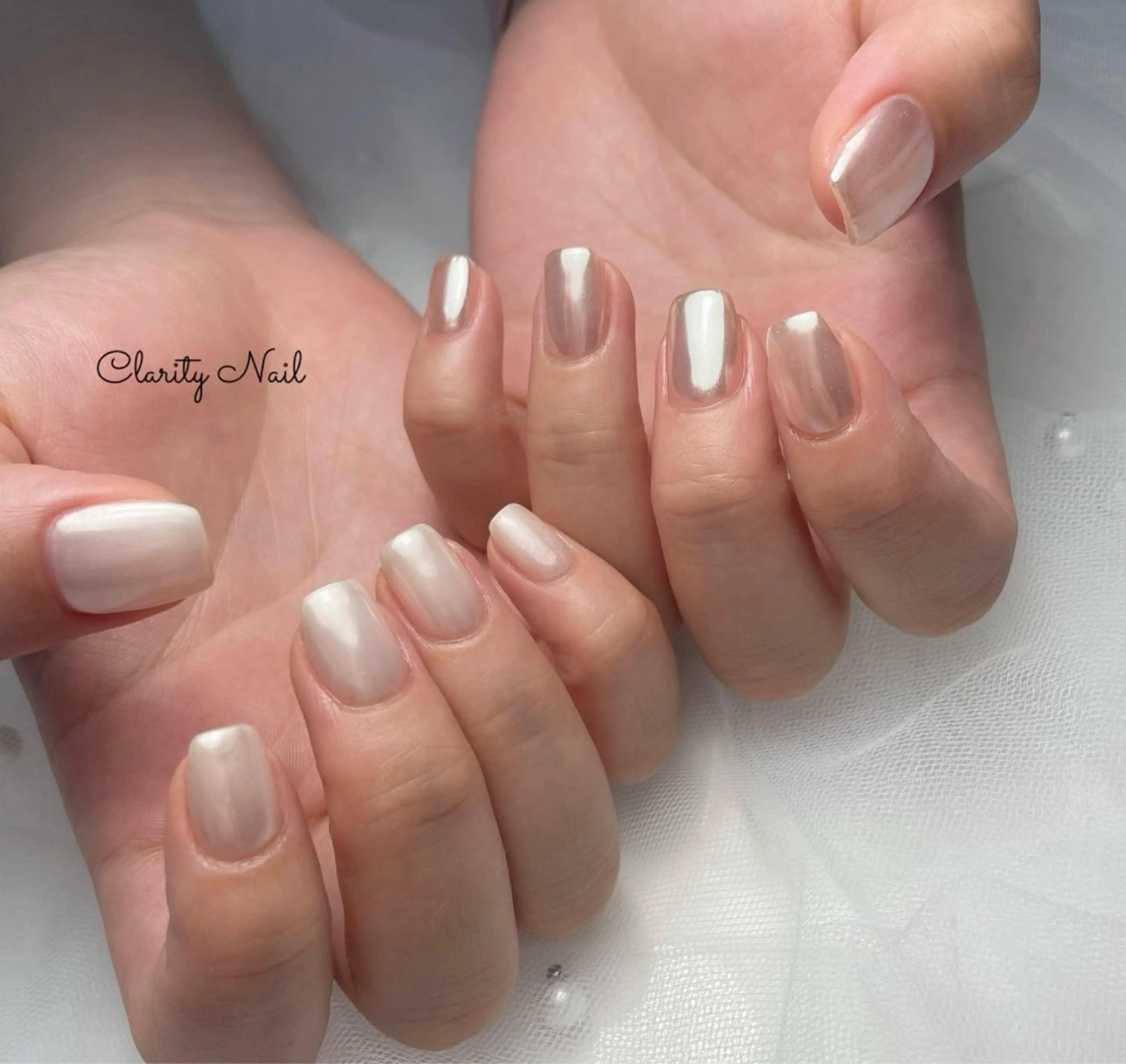ネイル ワンカラーネイル ハンドネイル Clarity Nailのネイルデザイン