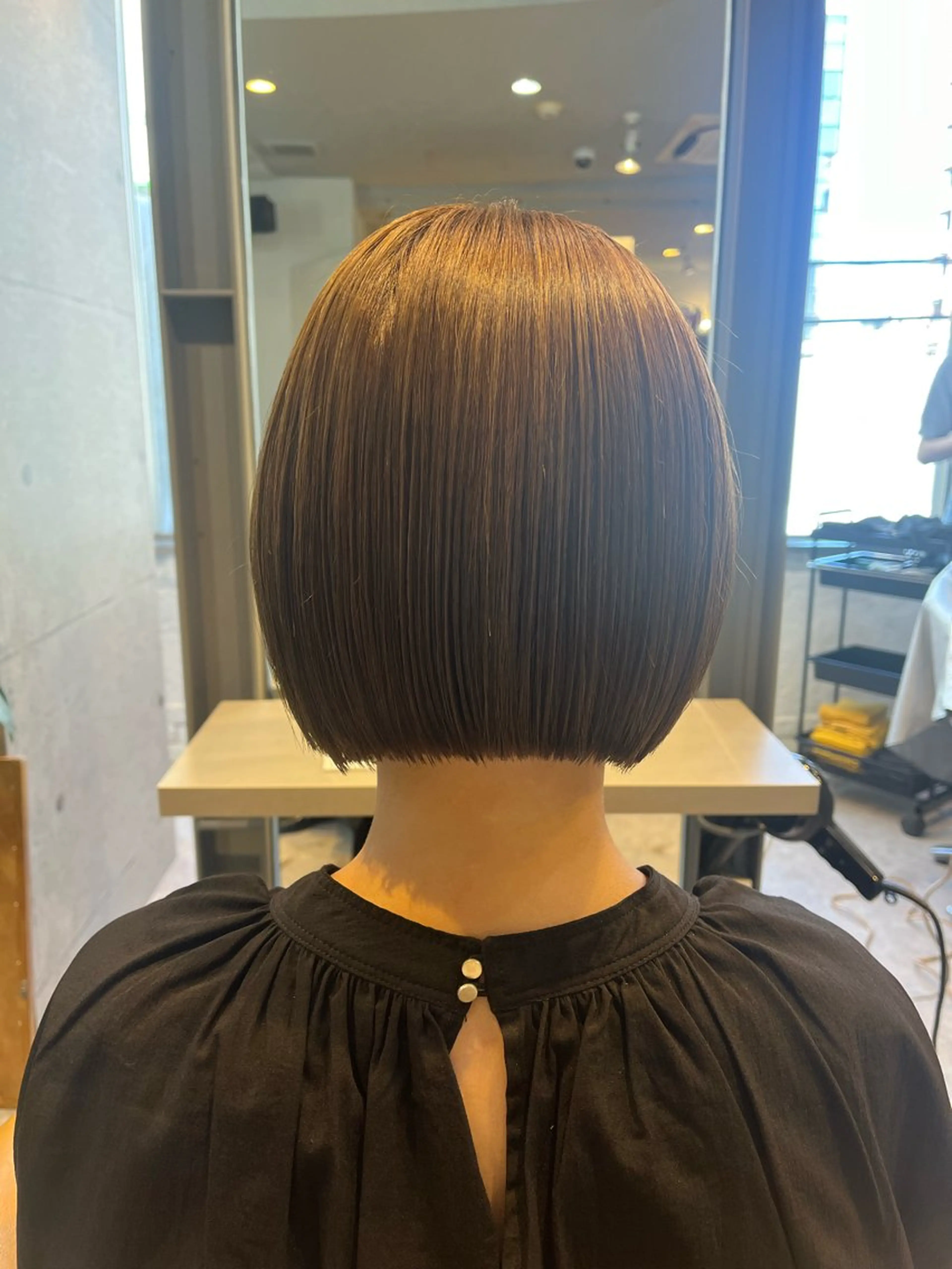 ショート カラー カット ヘアカラー ヘッドスパ うしだ かおるのヘアスタイル