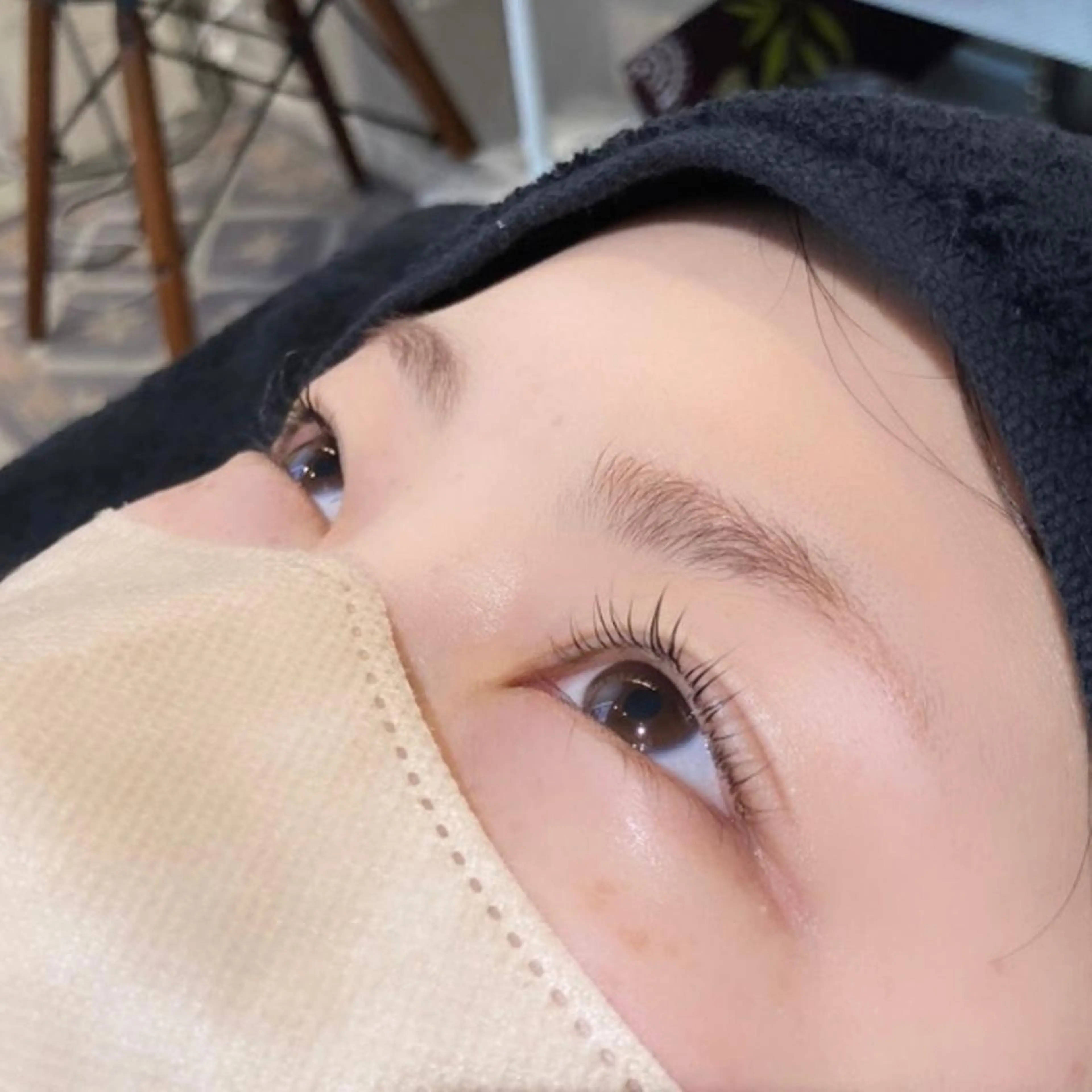 マツエク・マツパ パリジェンヌラッシュリフト 【Amber】 Kurumiのマツエク・マツパデザイン