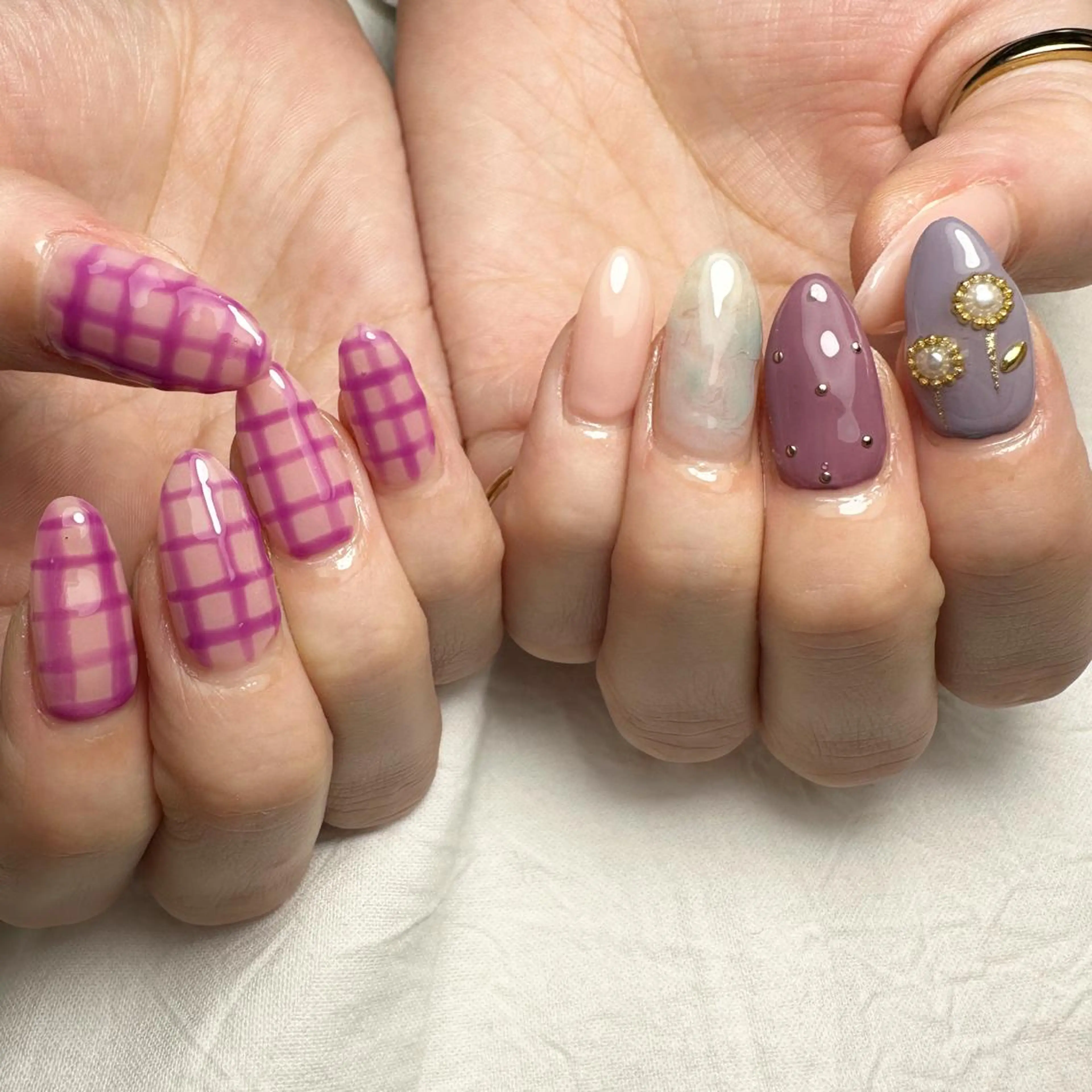 ネイル 駒月 明日香のネイルデザイン