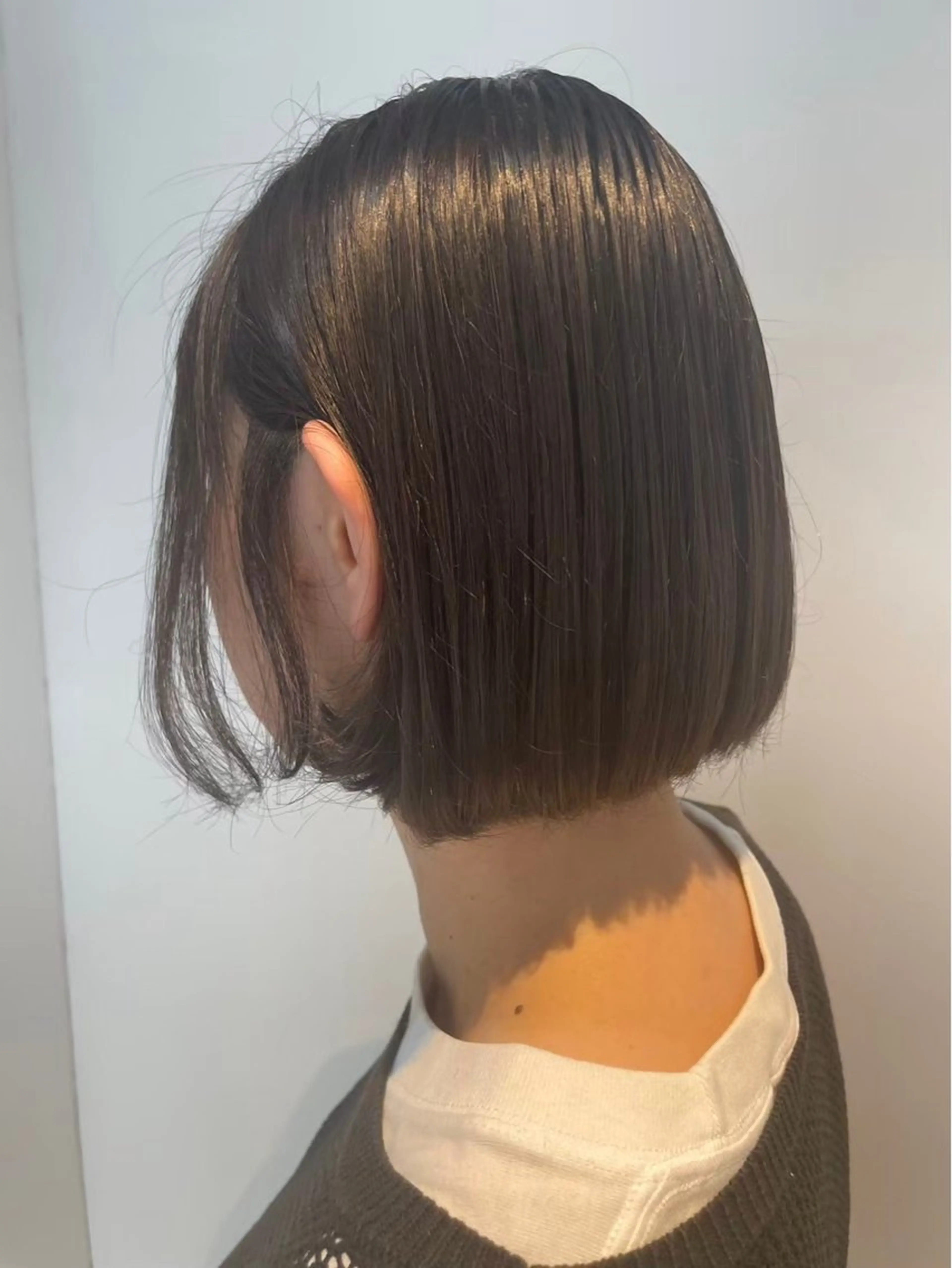 ミディアム カット ヘアカラー 上野 妃南乃のマツエク・マツパデザイン