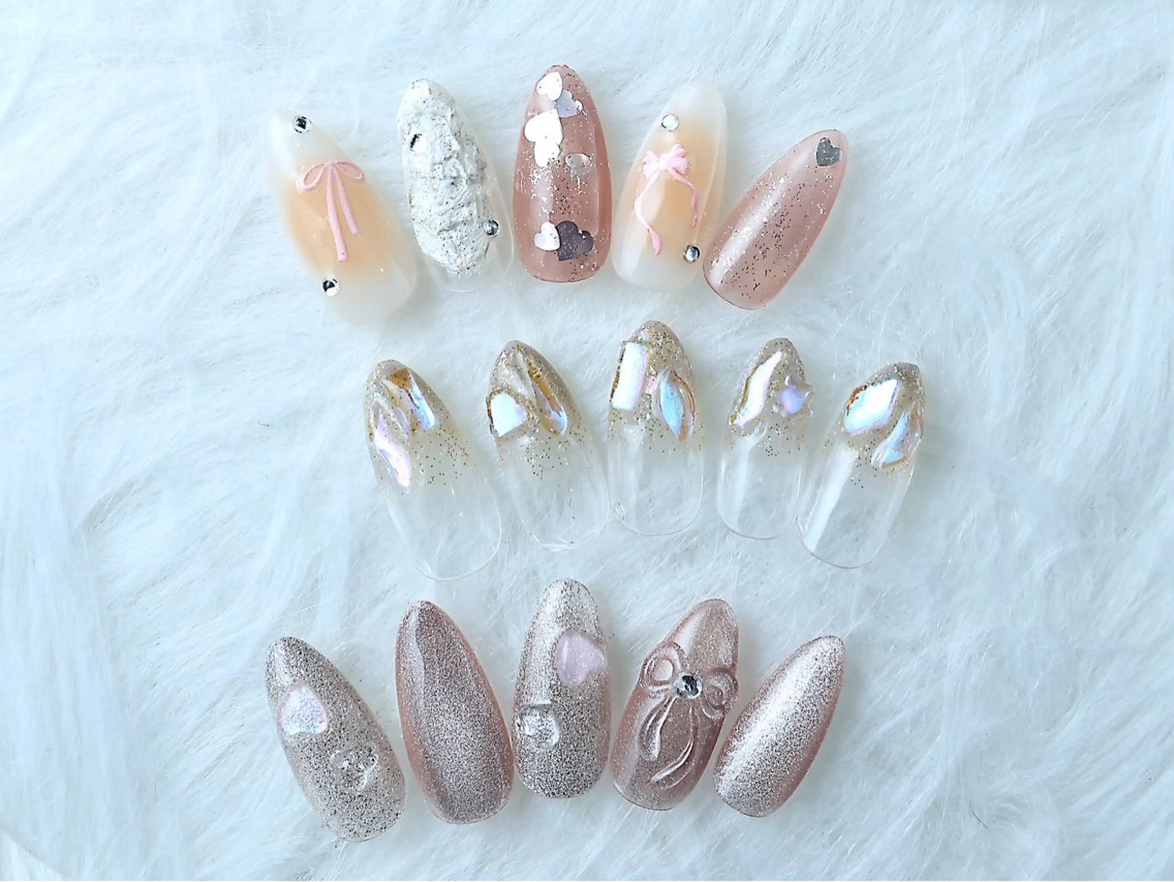 ネイル ハンドネイル eclat ANJUのネイルデザイン