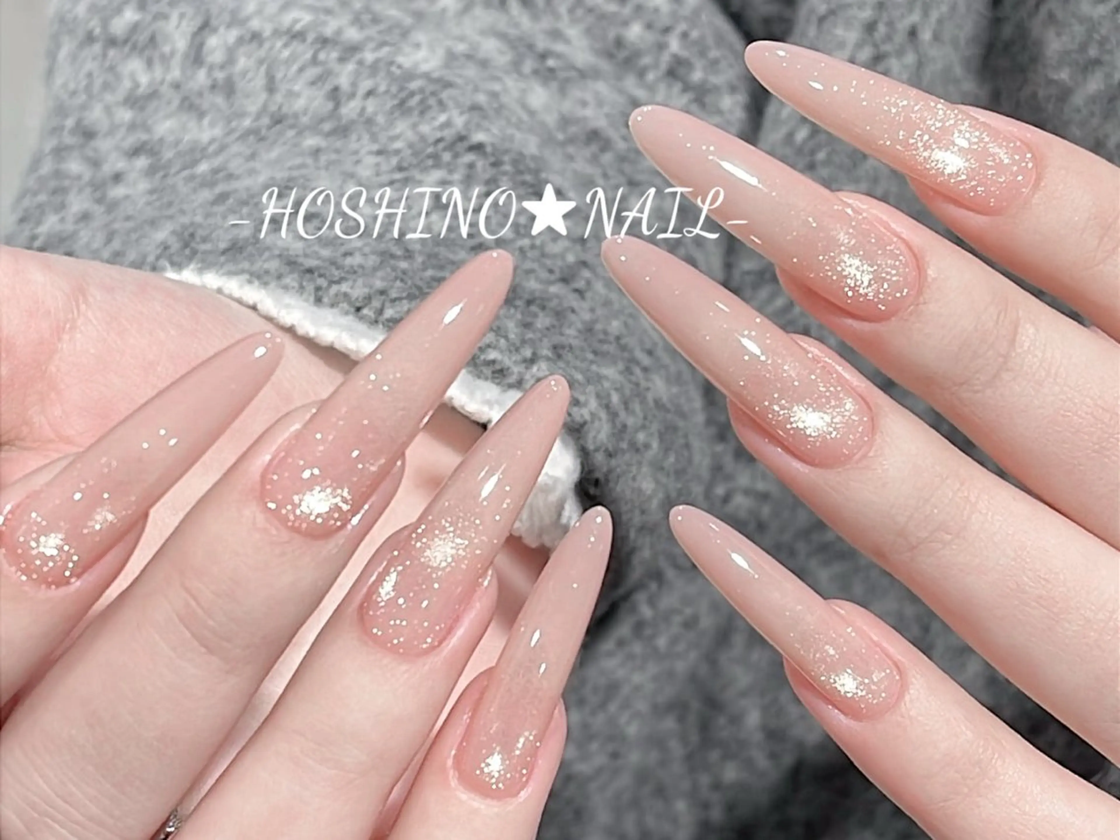 ネイル オーロラネイル チークネイル ドット フットネイル フレンチネイル ハンドネイル ★HOSHINO NAIL★新宿店のネイルデザイン