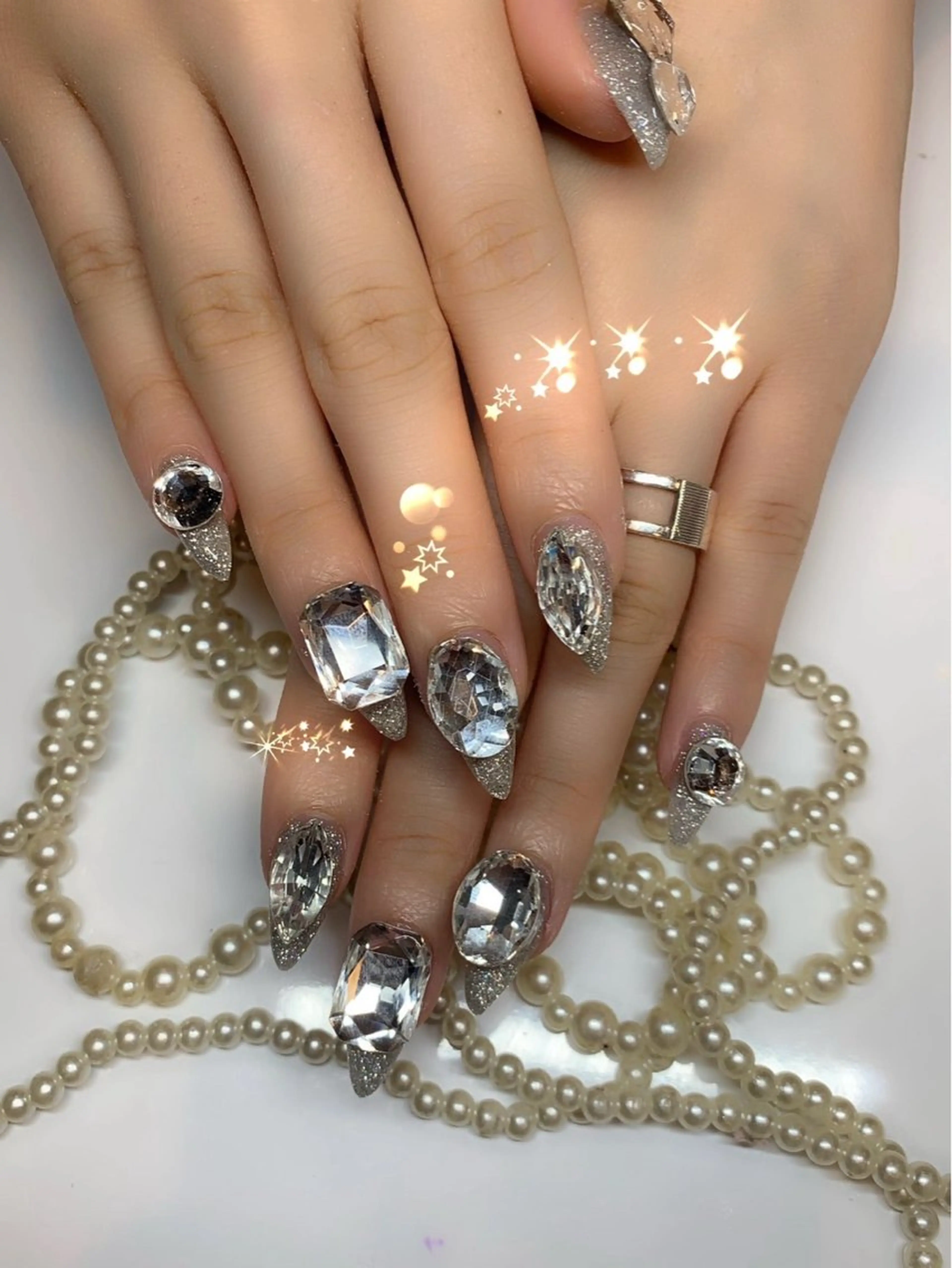 ネイル ハンドネイル GLITTER NAILS所属・glitter na ils AYAのネイルデザイン