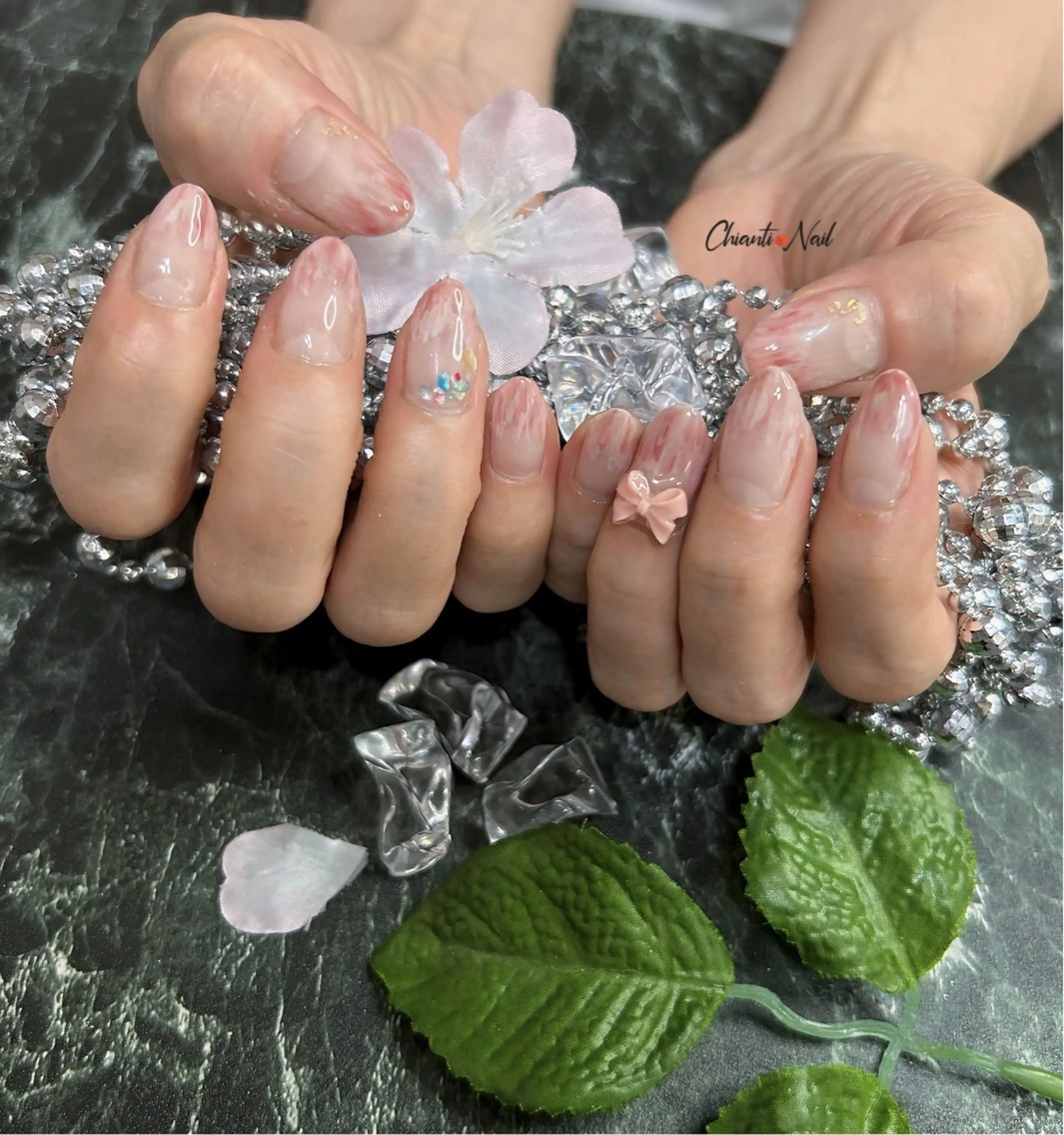 ネイル フレンチネイル ニュアンスネイル Chianti Nailのネイルデザイン