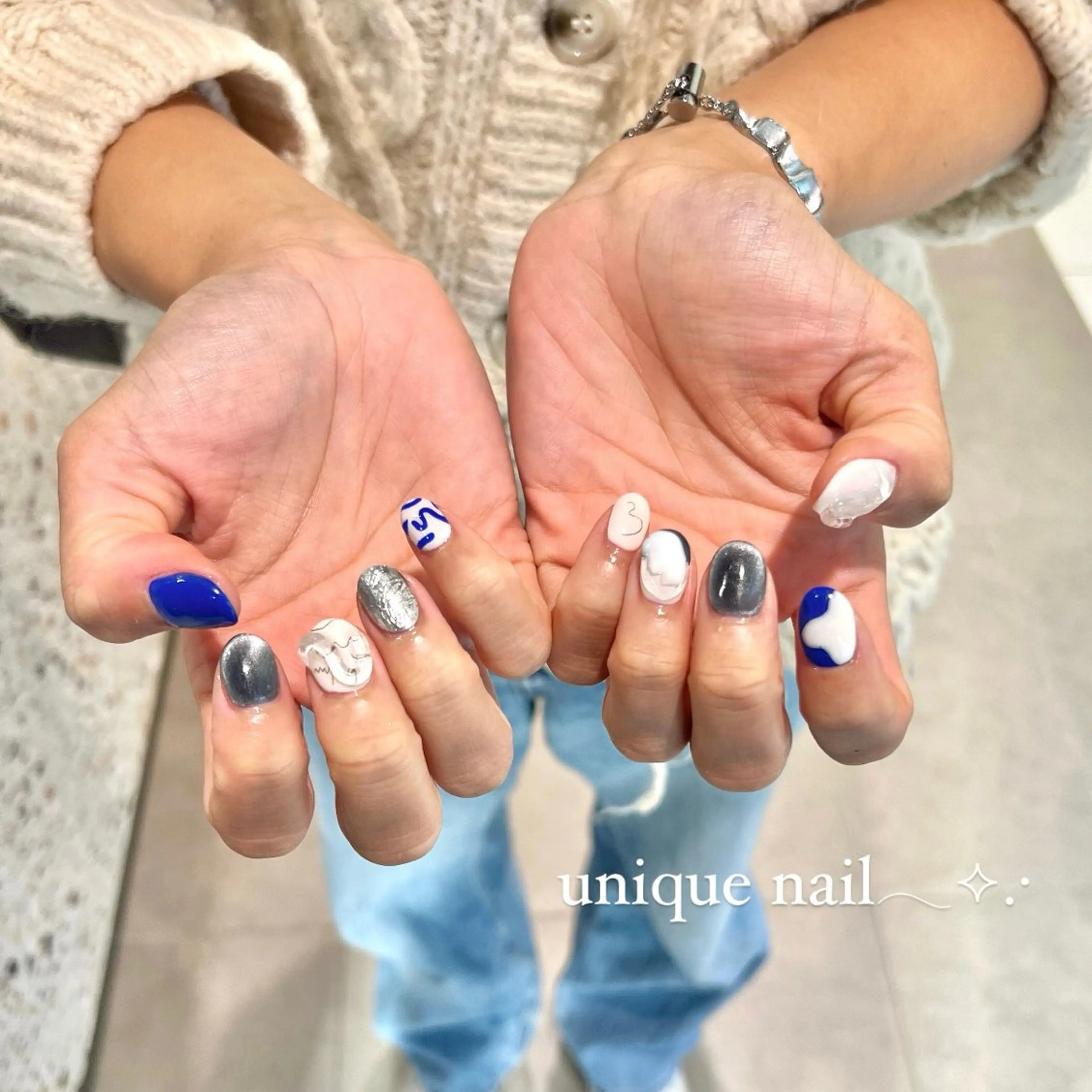 ネイル ハンドネイル WAVY_nail maoのネイルデザイン