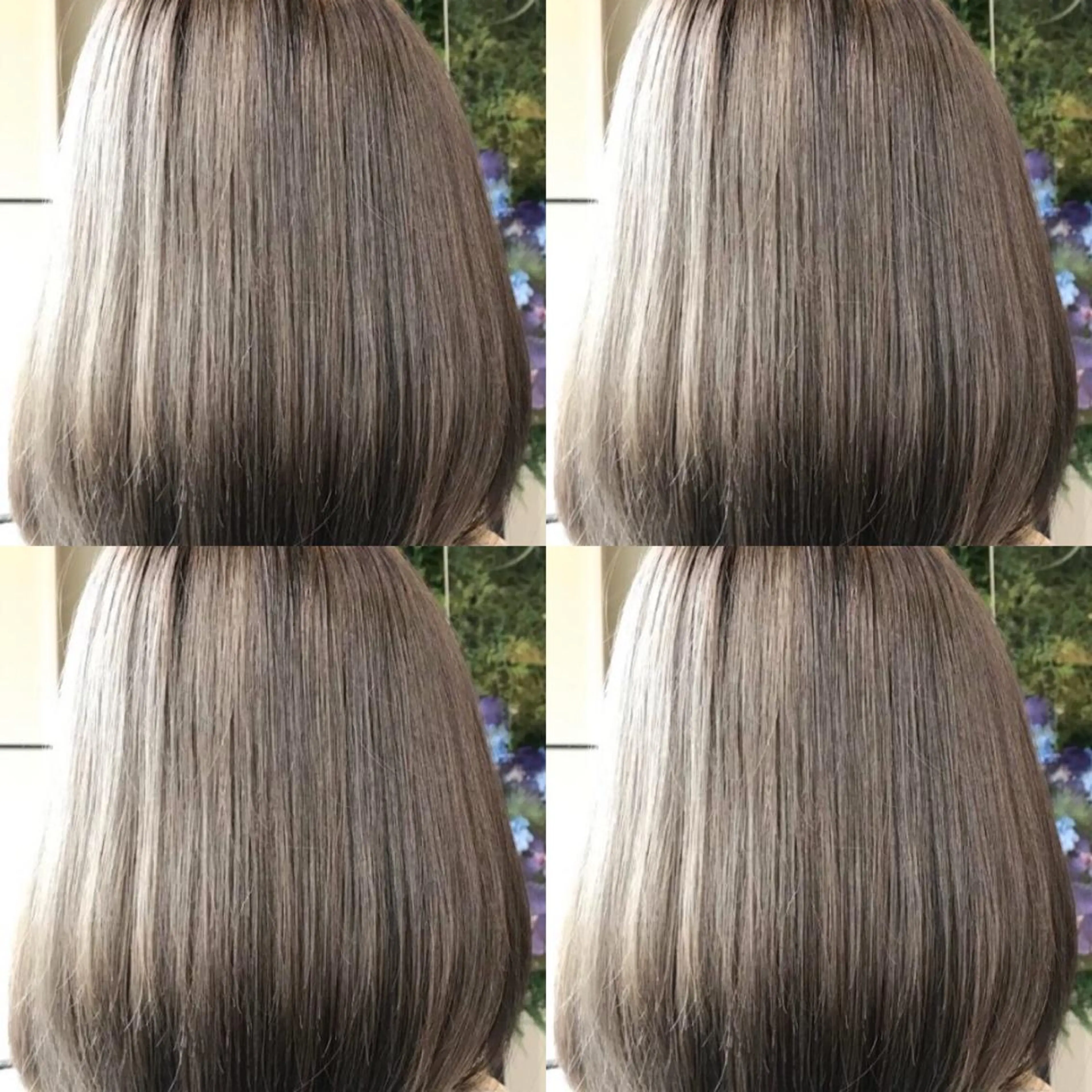 ミディアム カラー ヘアカラー Hanna by W_SALONのヘアスタイル