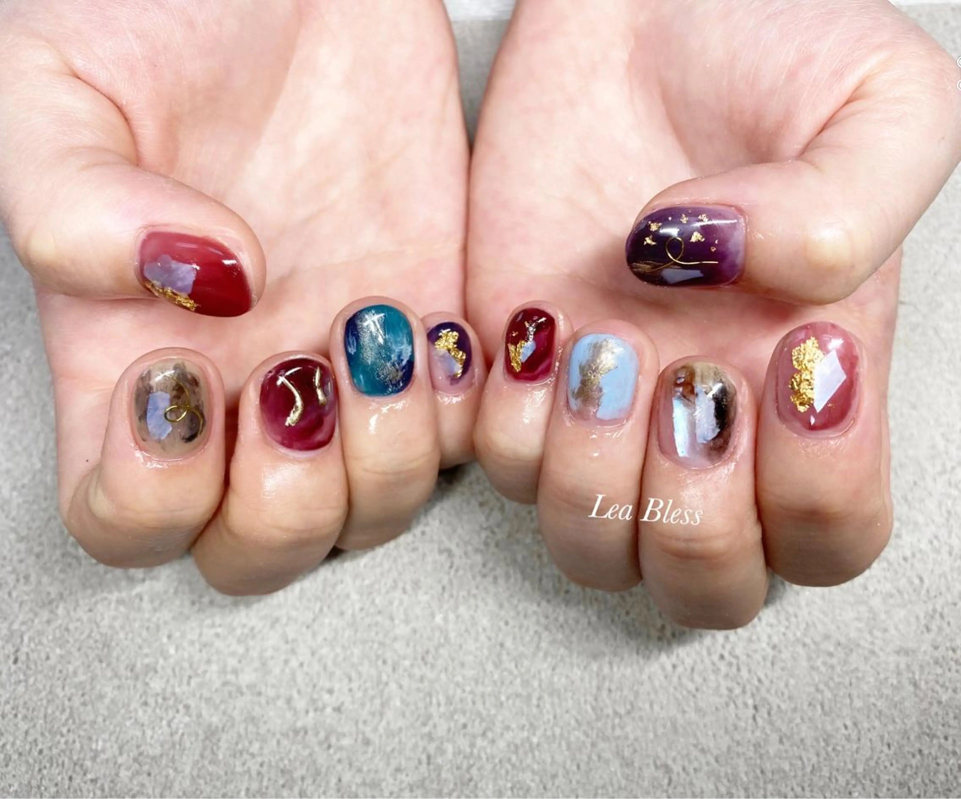 ネイル Lea Bless 河原町のネイルデザイン