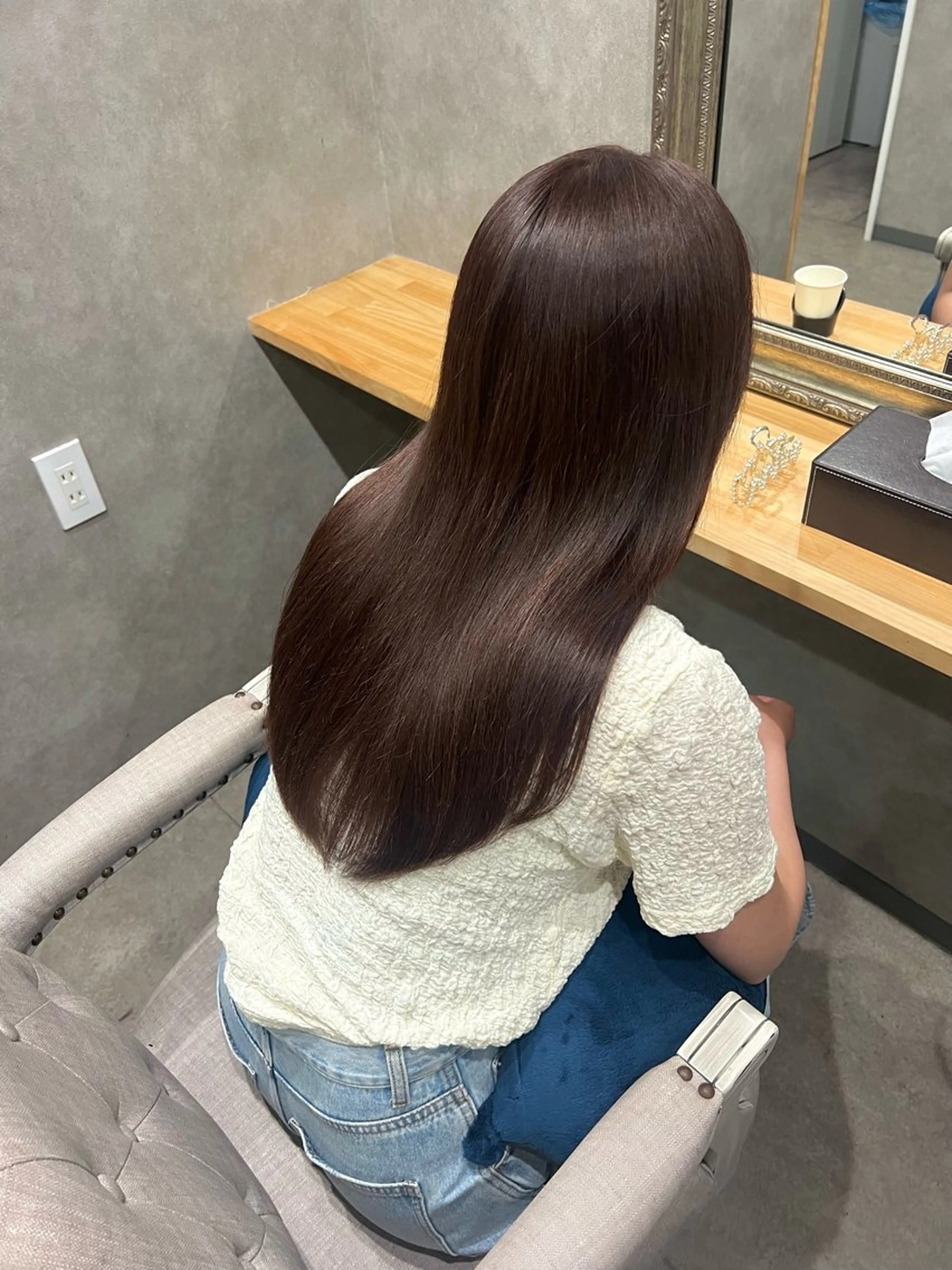 ロング カラー ブラウンカラー ラベンダーカラー 🎀🕊RION 🩰のヘアスタイル