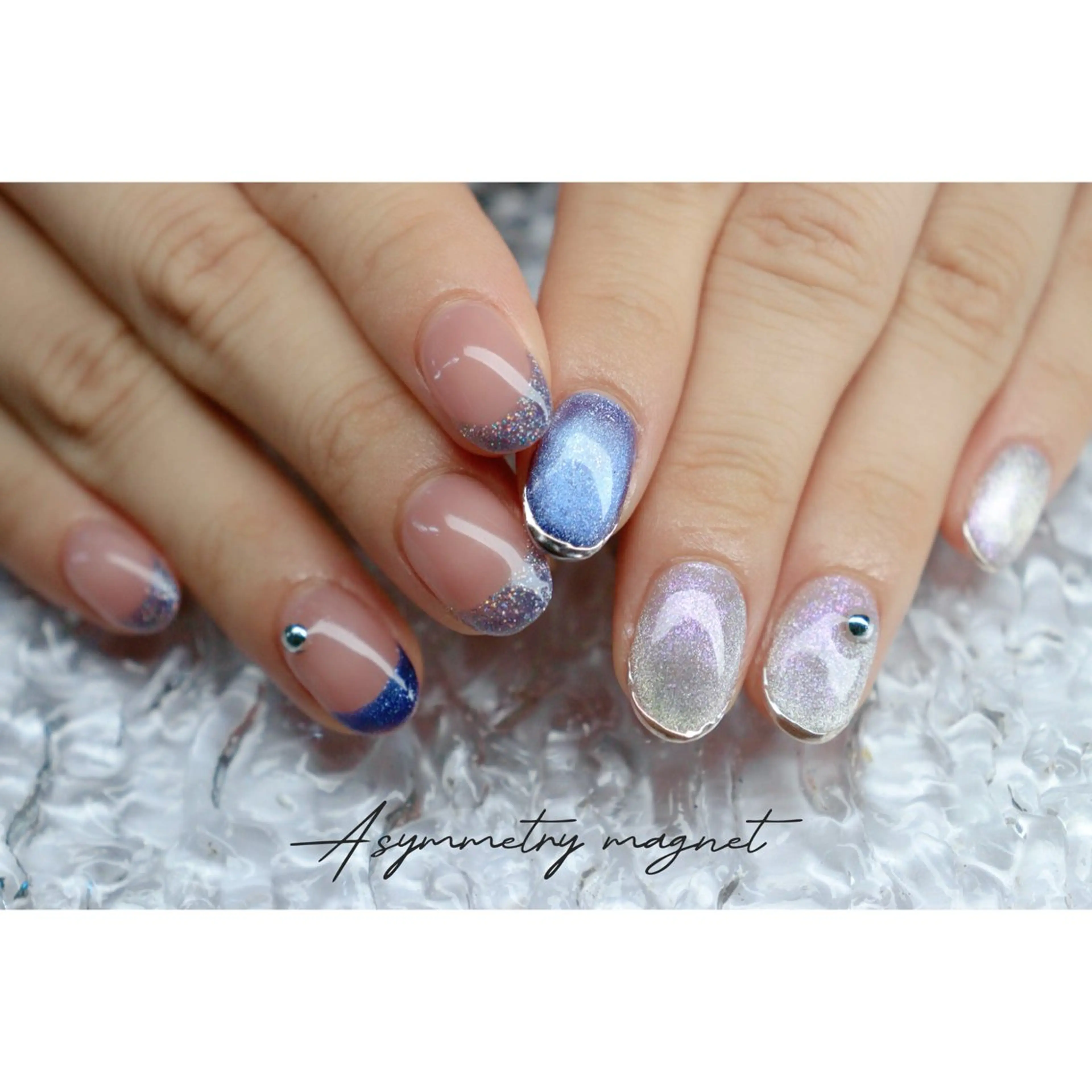 ネイル マグネットネイル ハンドネイル ハンドケア mapple nailのネイルデザイン