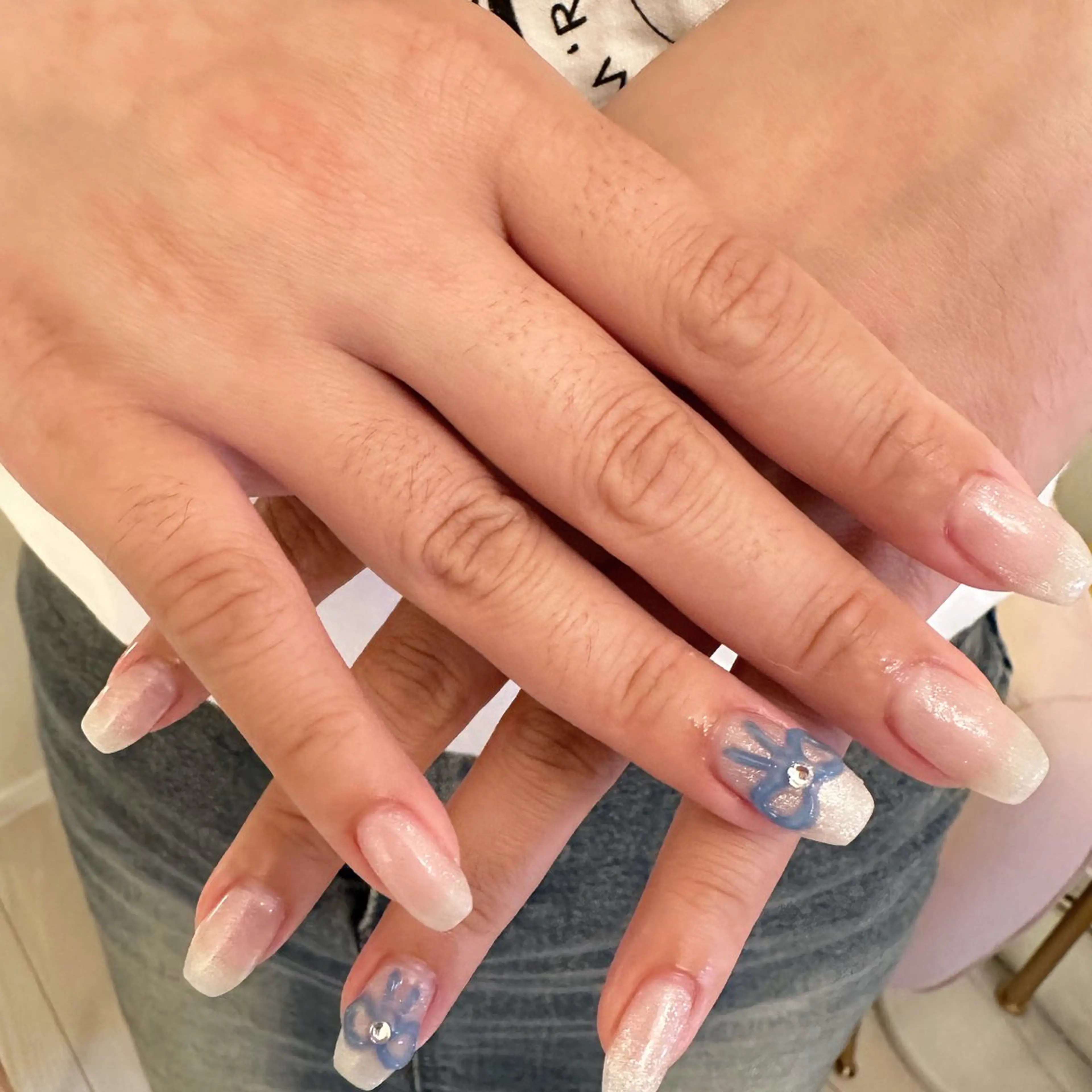 ネイル ぷっくりネイル リボン nail salon coco.のネイルデザイン