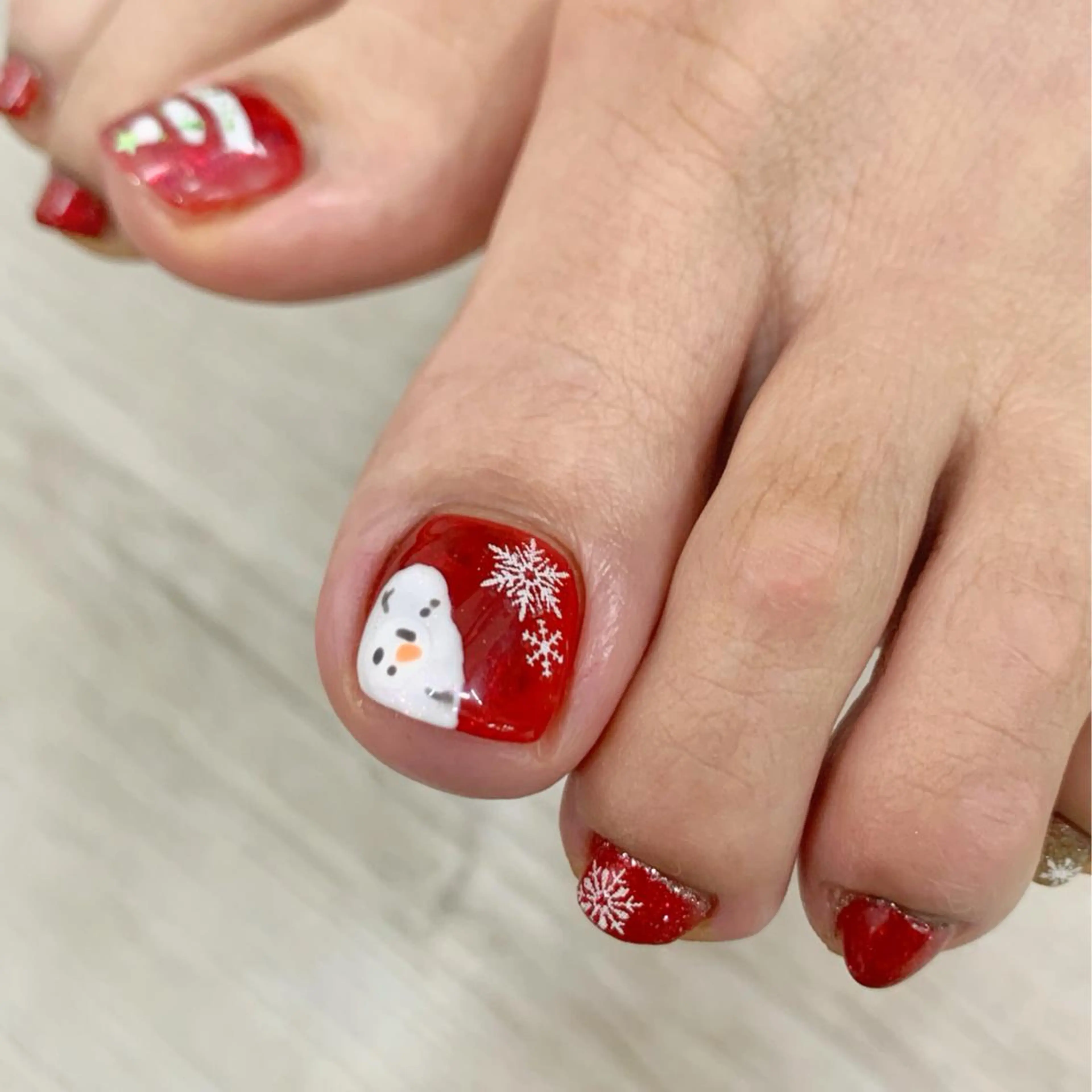 ネイル 冬ネイル クリスマス glossnail MIKIのネイルデザイン