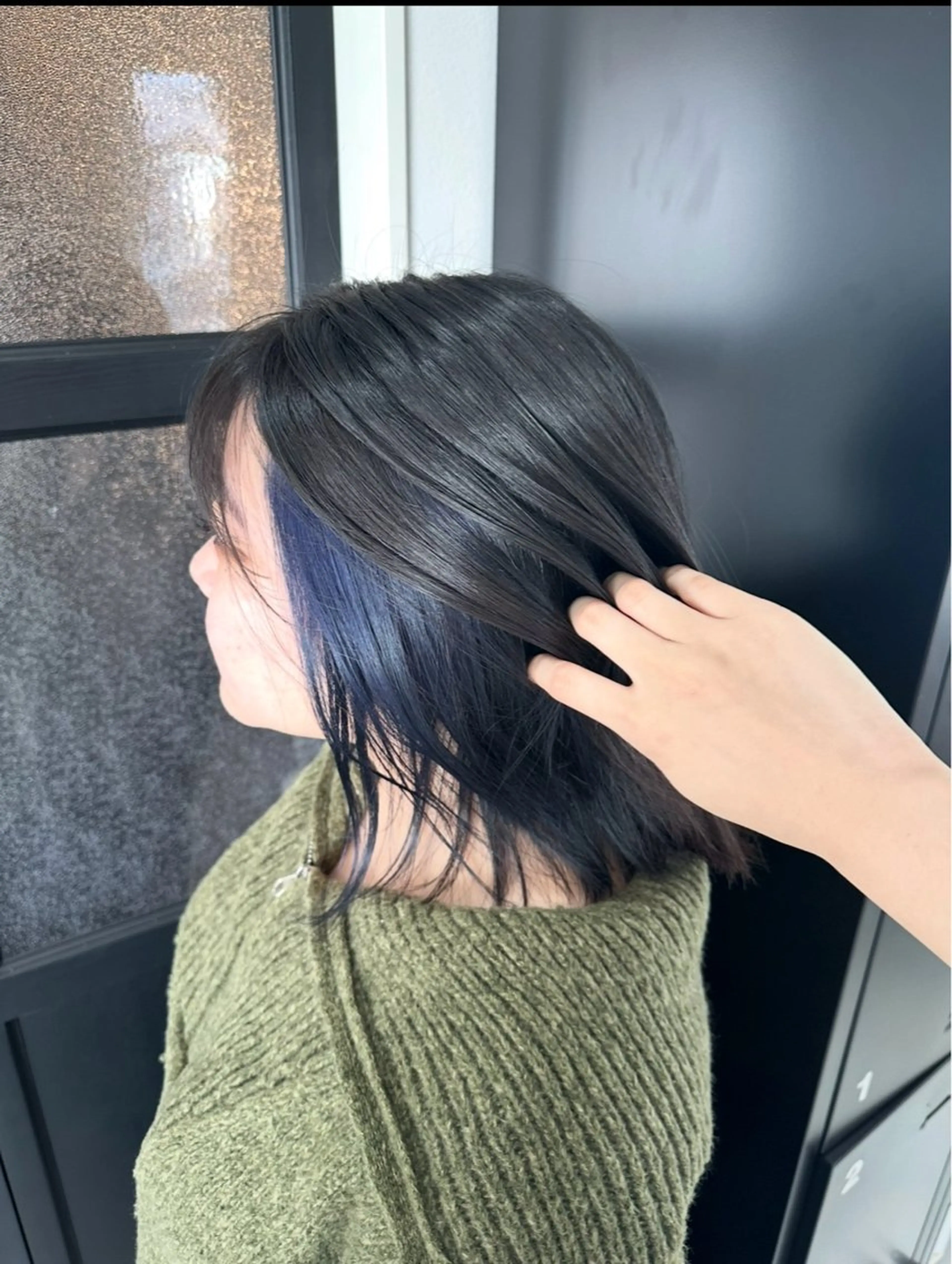 ミディアム カラー enne所属・enne こさかのヘアスタイル