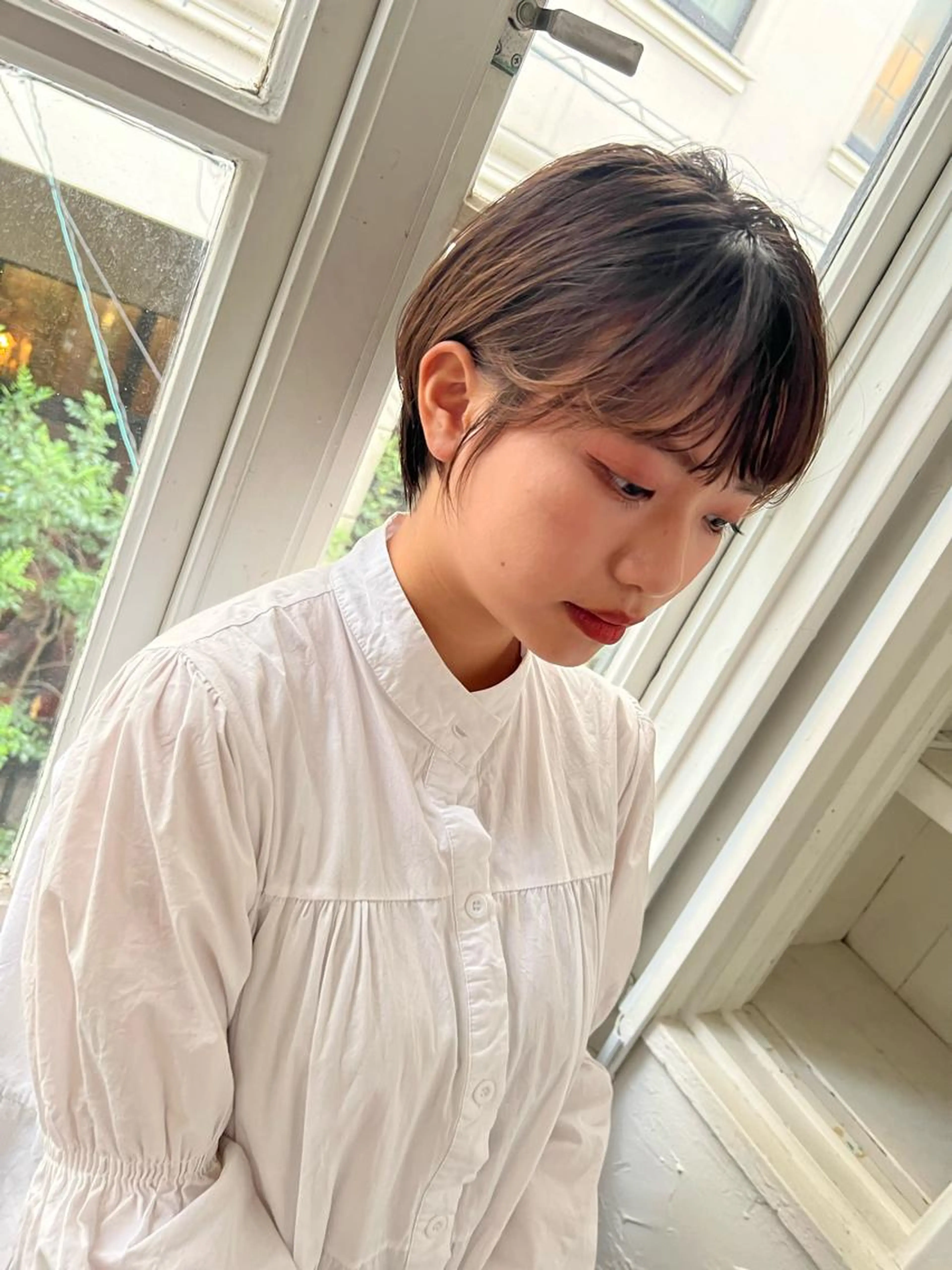 ミニモ限定クーポン✨カット+ノンダメージカラー+トリートメント　1500円の写真