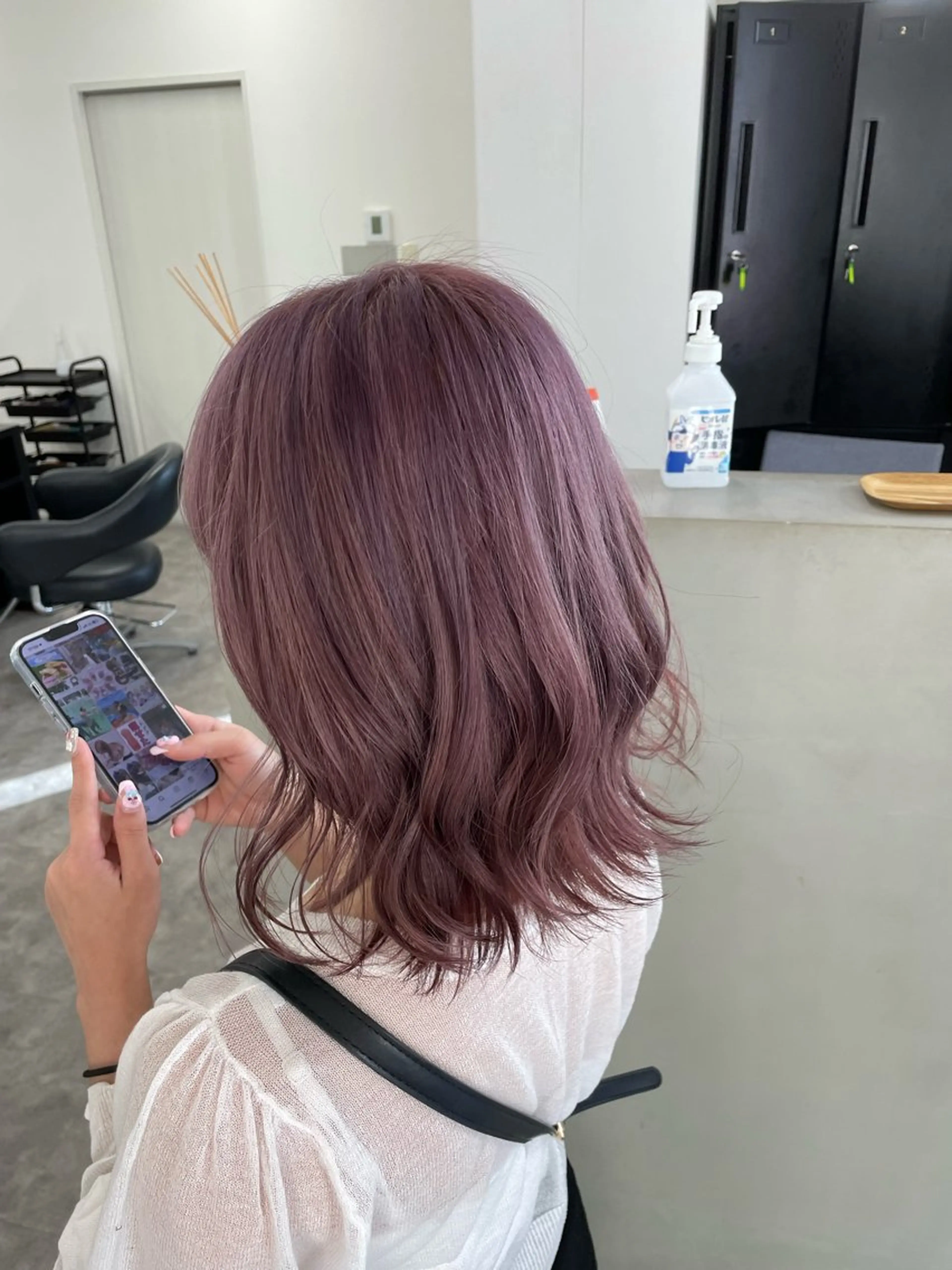 ミディアム カラー ラベンダーカラー ピンクカラー ピンクラベンダー LOBY浦添店所属・LOBY浦添店 NABEのその他イメージ