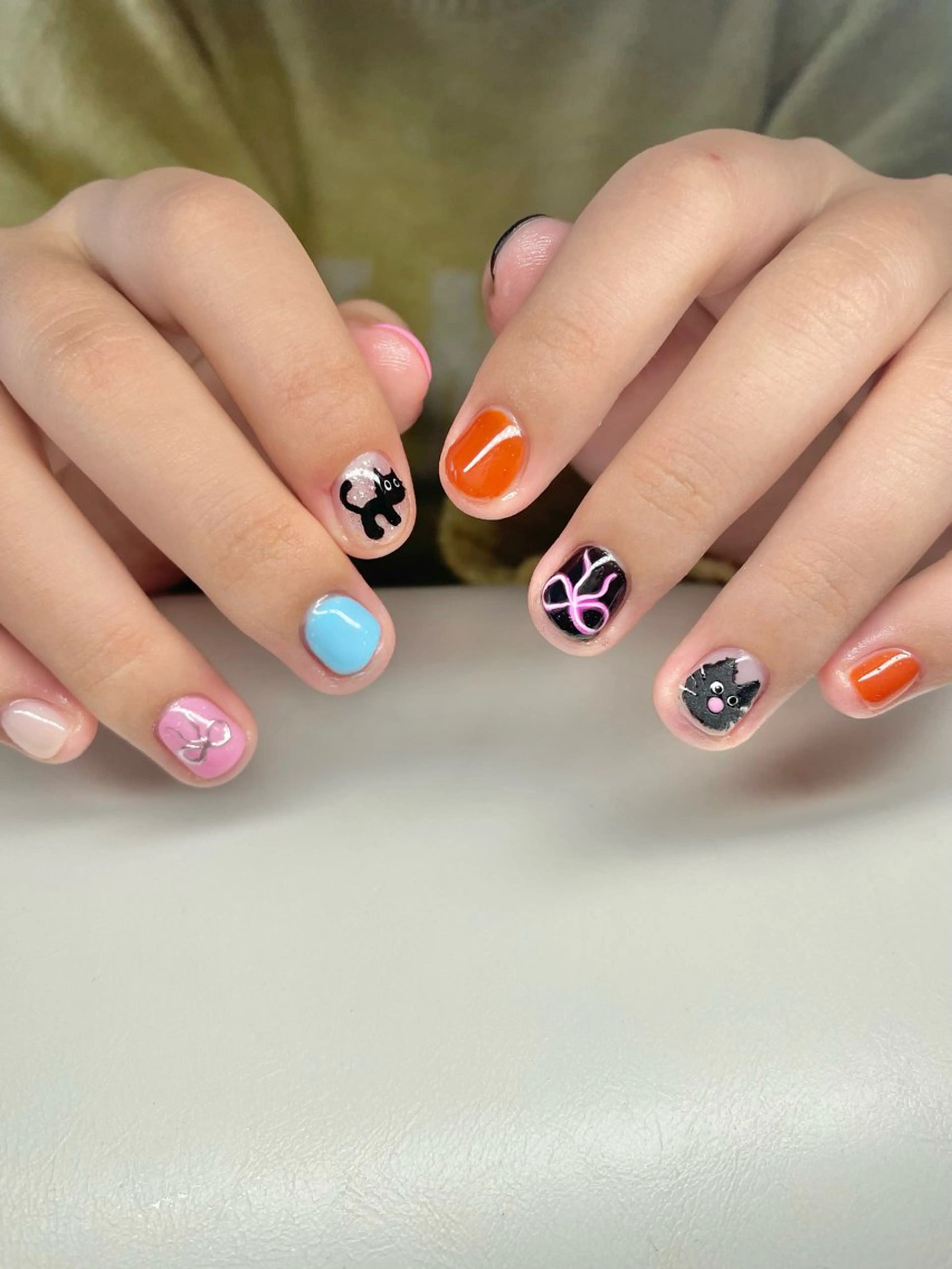 ネイル ハンドネイル nail salon Re:na-juのネイルデザイン
