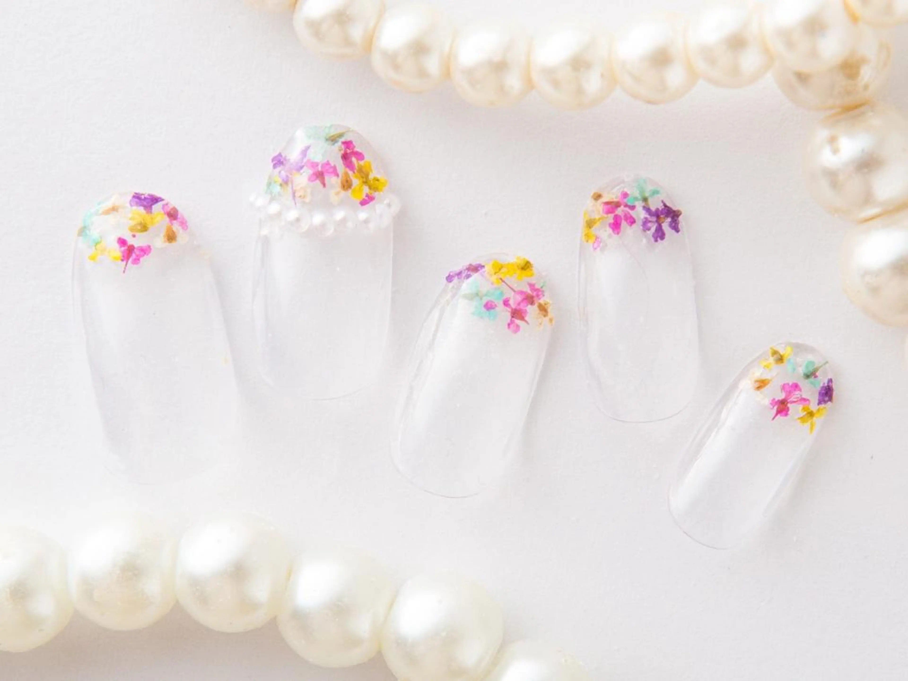 ネイル 桜ネイル 成人式 長さ出し フラッシュネイル フットネイル 💗🪽Tiary Nail🪽💗のネイルデザイン
