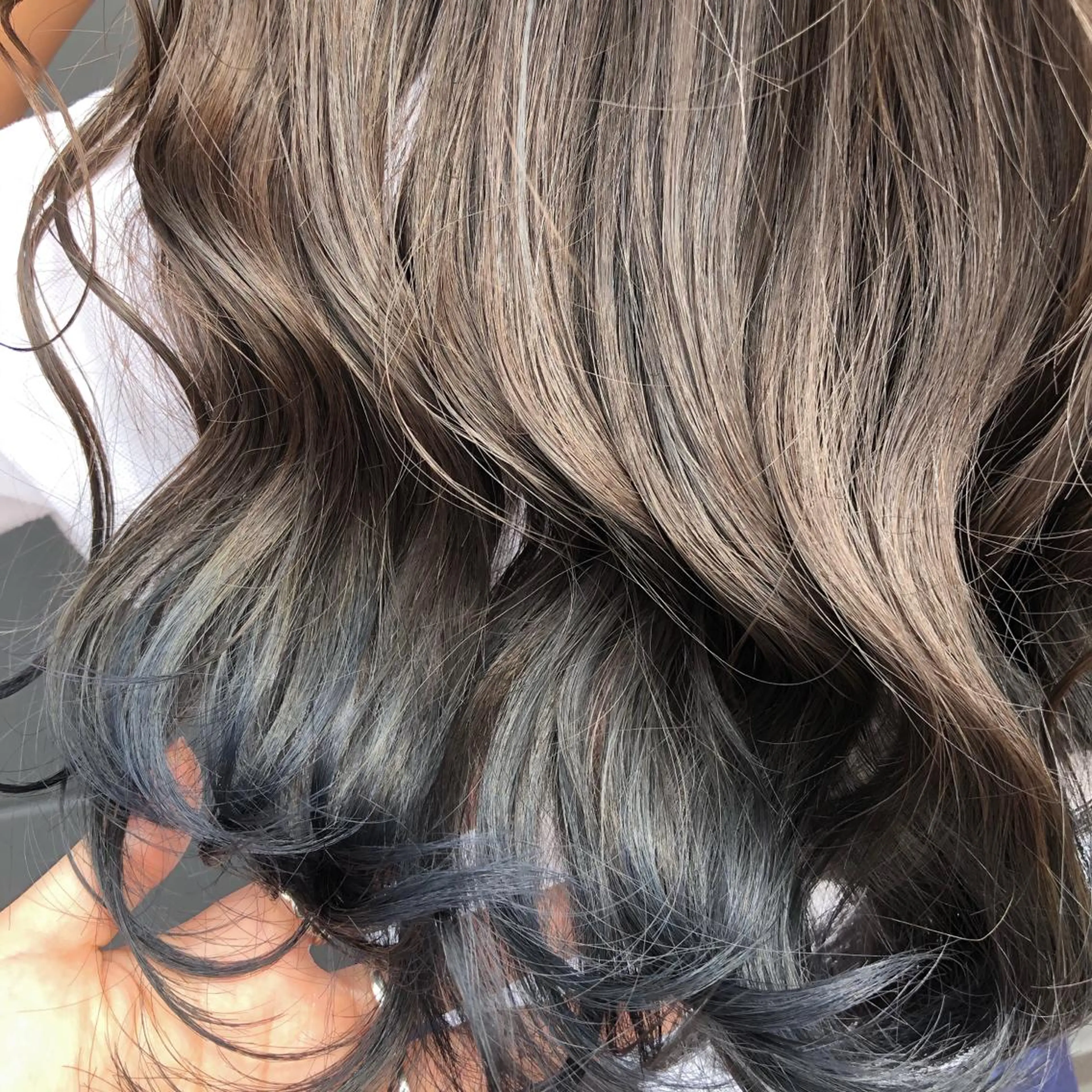 ロング カラー ヘアアレンジ 吉野 優子のマツエク・マツパデザイン