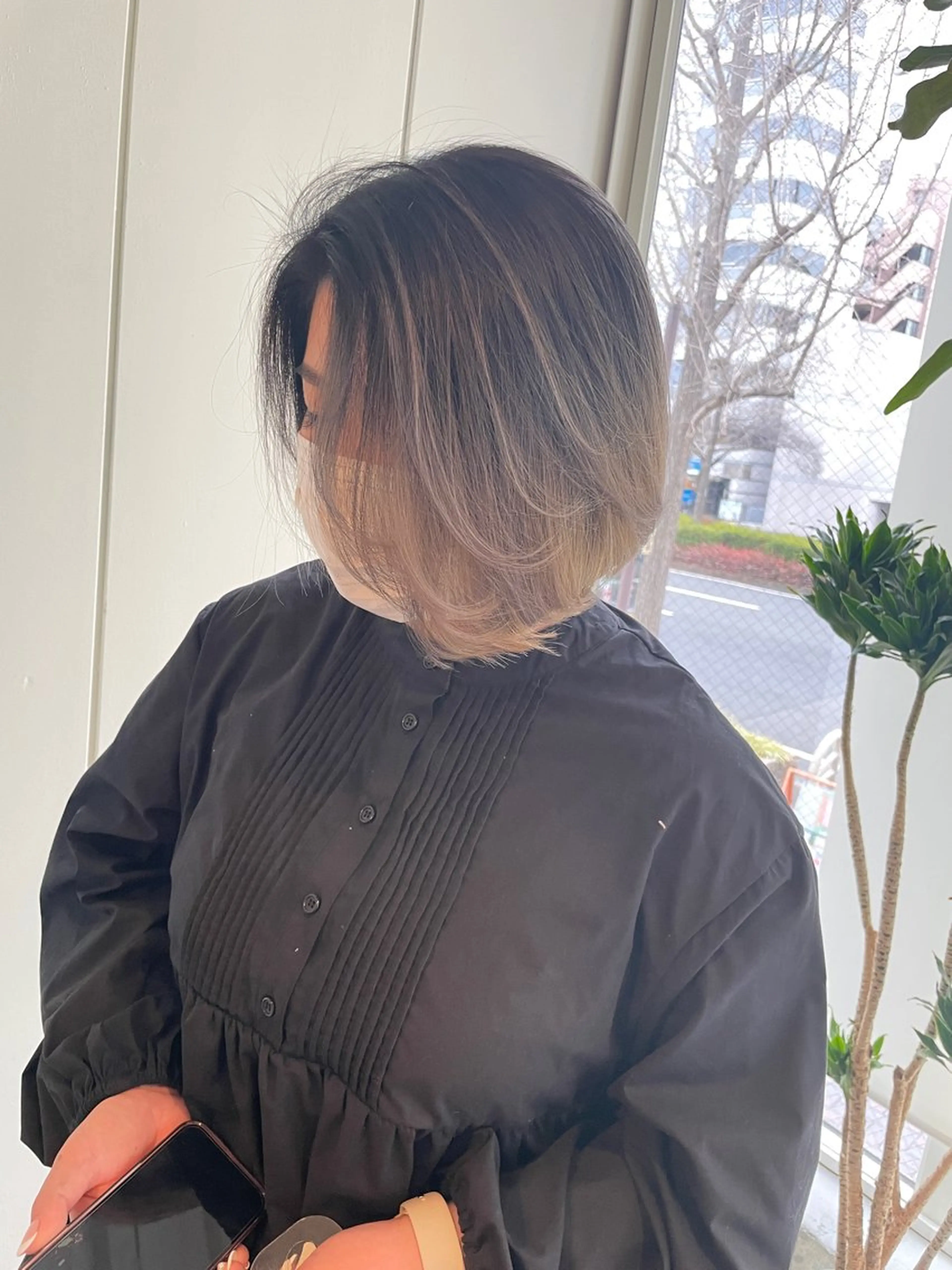 ショート カット ヘアカラー トリートメント 🫧 栄ハイトーン Yasuyo🫧のヘアスタイル
