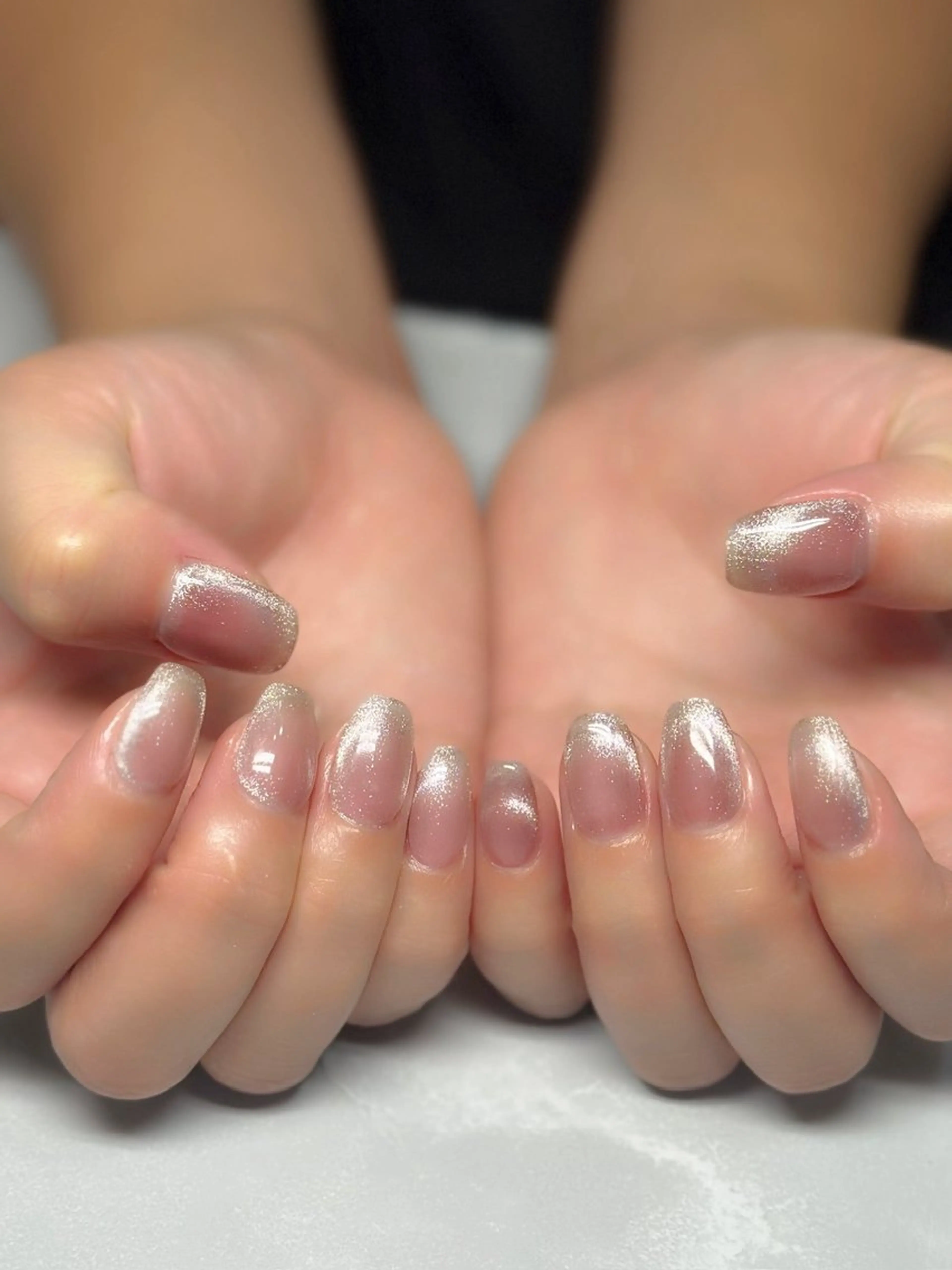 ネイル マグネットネイル ワンカラーネイル ｎｙａｓｕ ｎａｉｌのネイルデザイン
