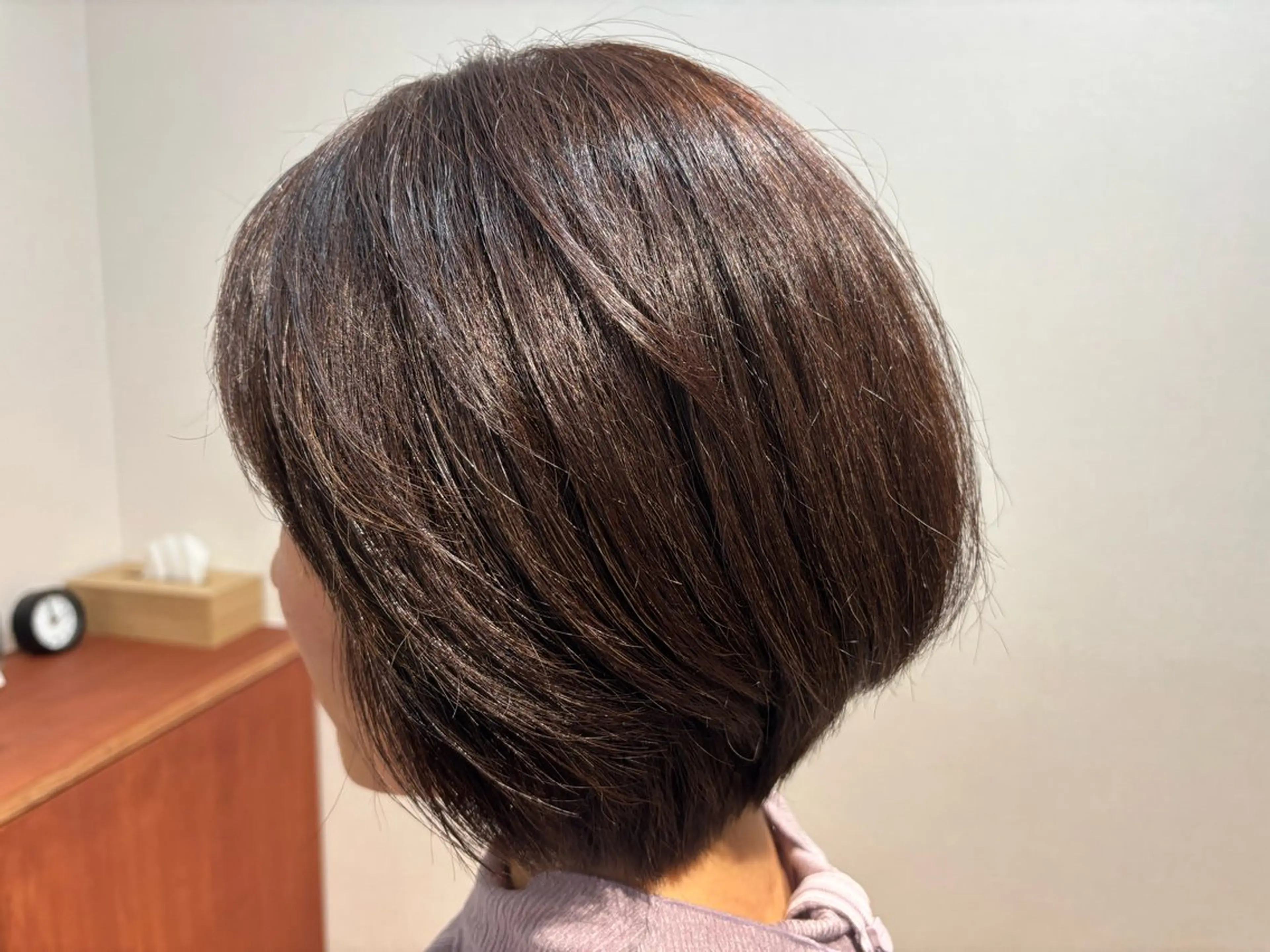 ショート カラー ハンサムショート アッシュ ベージュカラー グラデーションカラー オレンジ with a smile所属・安藤 博信のヘアスタイル