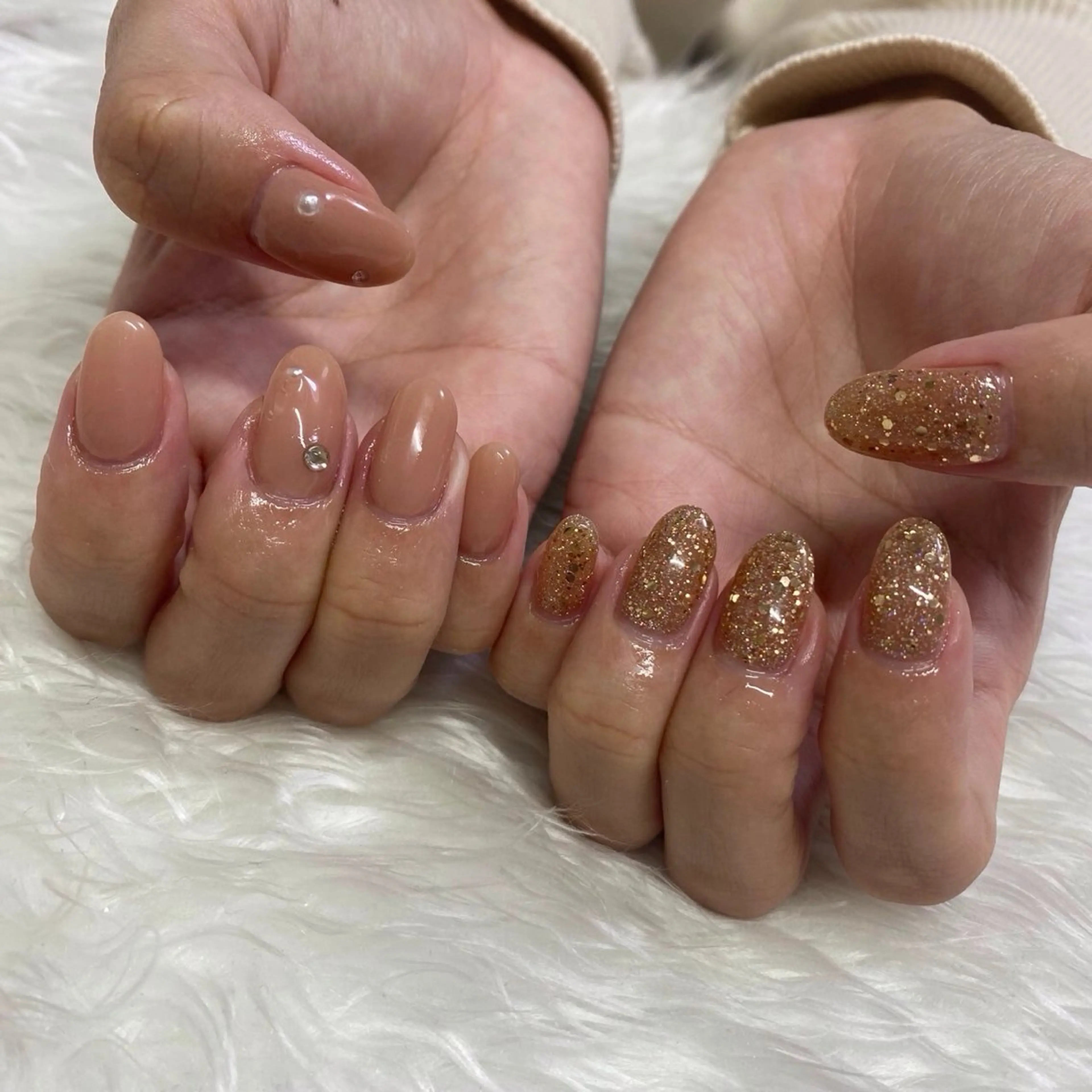 ネイル ハンドネイル Plumeria Ashily大宮のネイルデザイン