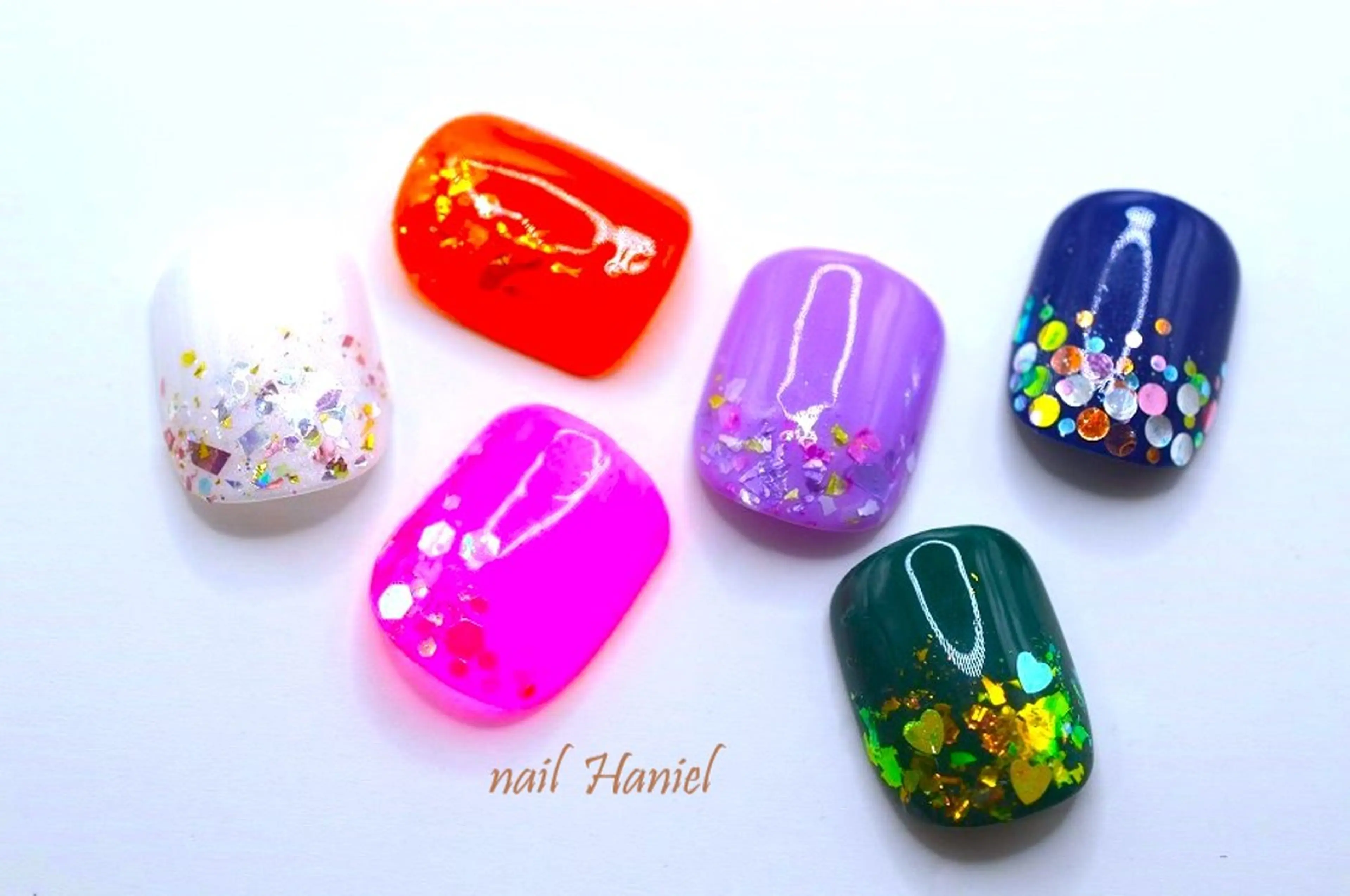 ネイル アートネイル フットネイル ジェルネイル グラデーション オフィスネイル フットネイル nail Haniel所属・半蔵門サロンハニエル 魅神 ちよのネイルデザイン