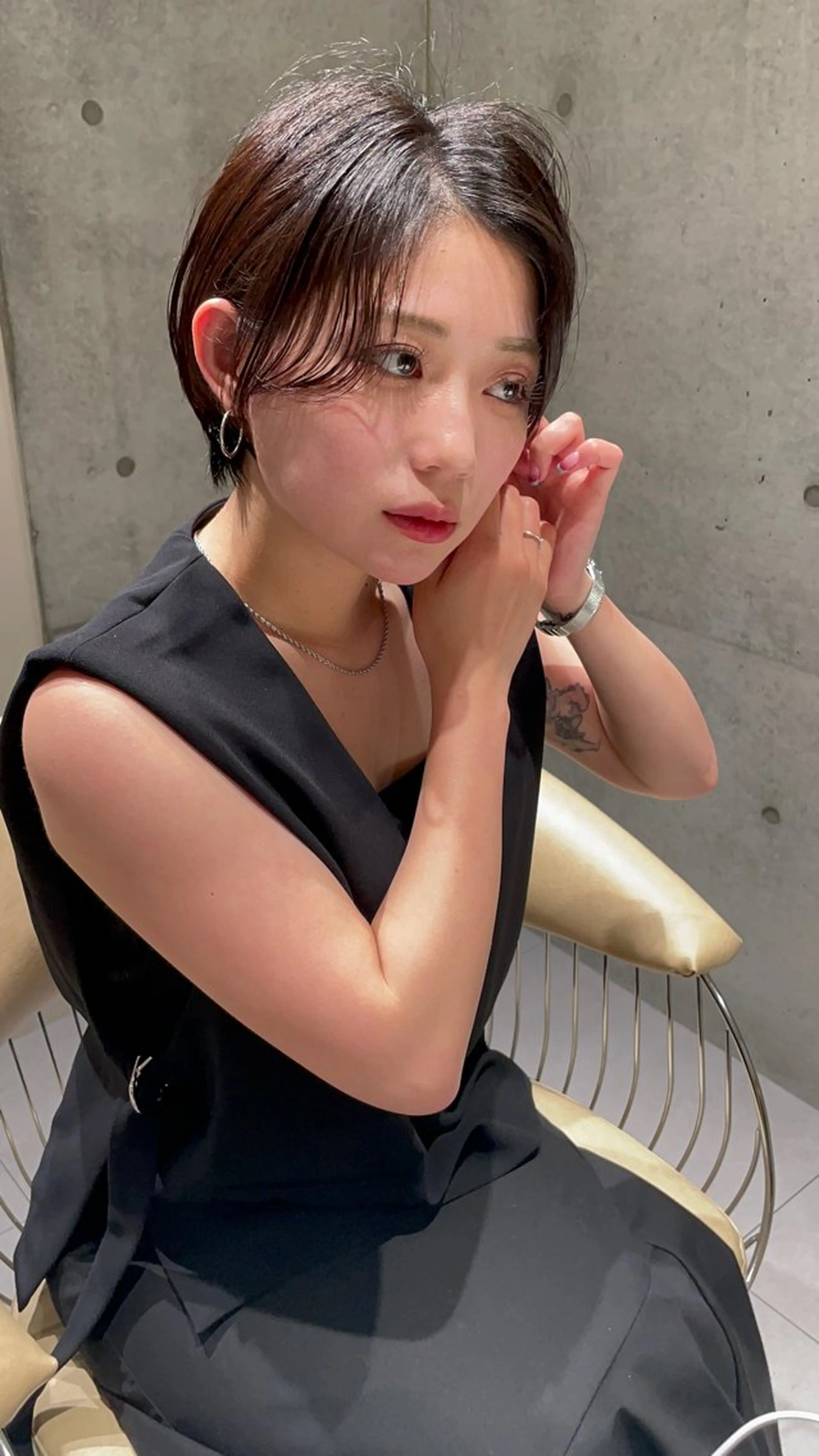 ショート カラー ショートヘア カット ヘアカラー トリートメント Aster by One Bloom所属・Aster れおん💡⠜のヘアスタイル