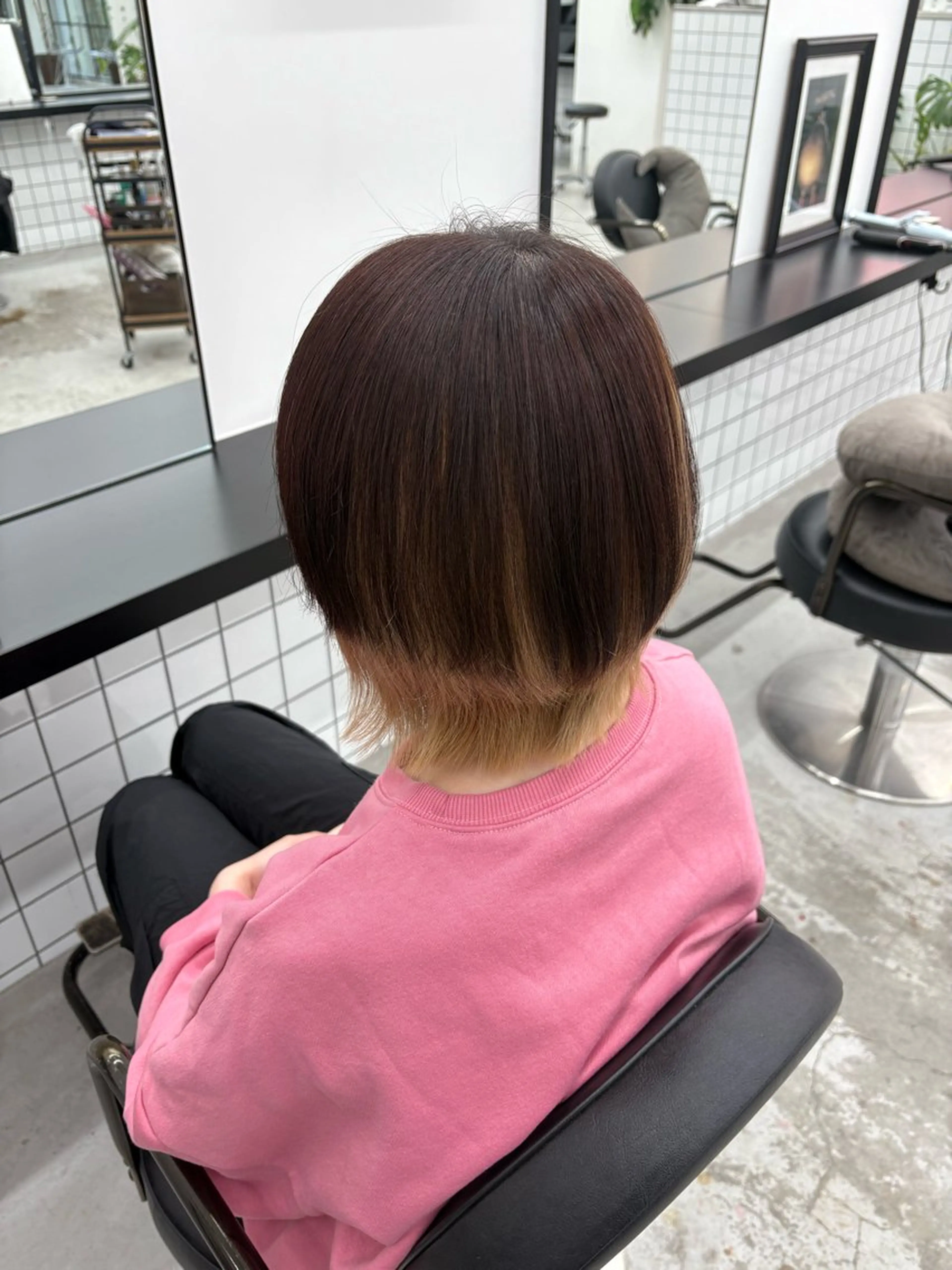 ショート カラー ヘアカラー トリートメント 🌟ゆりあ🌟 JILLSTUDIOのヘアスタイル