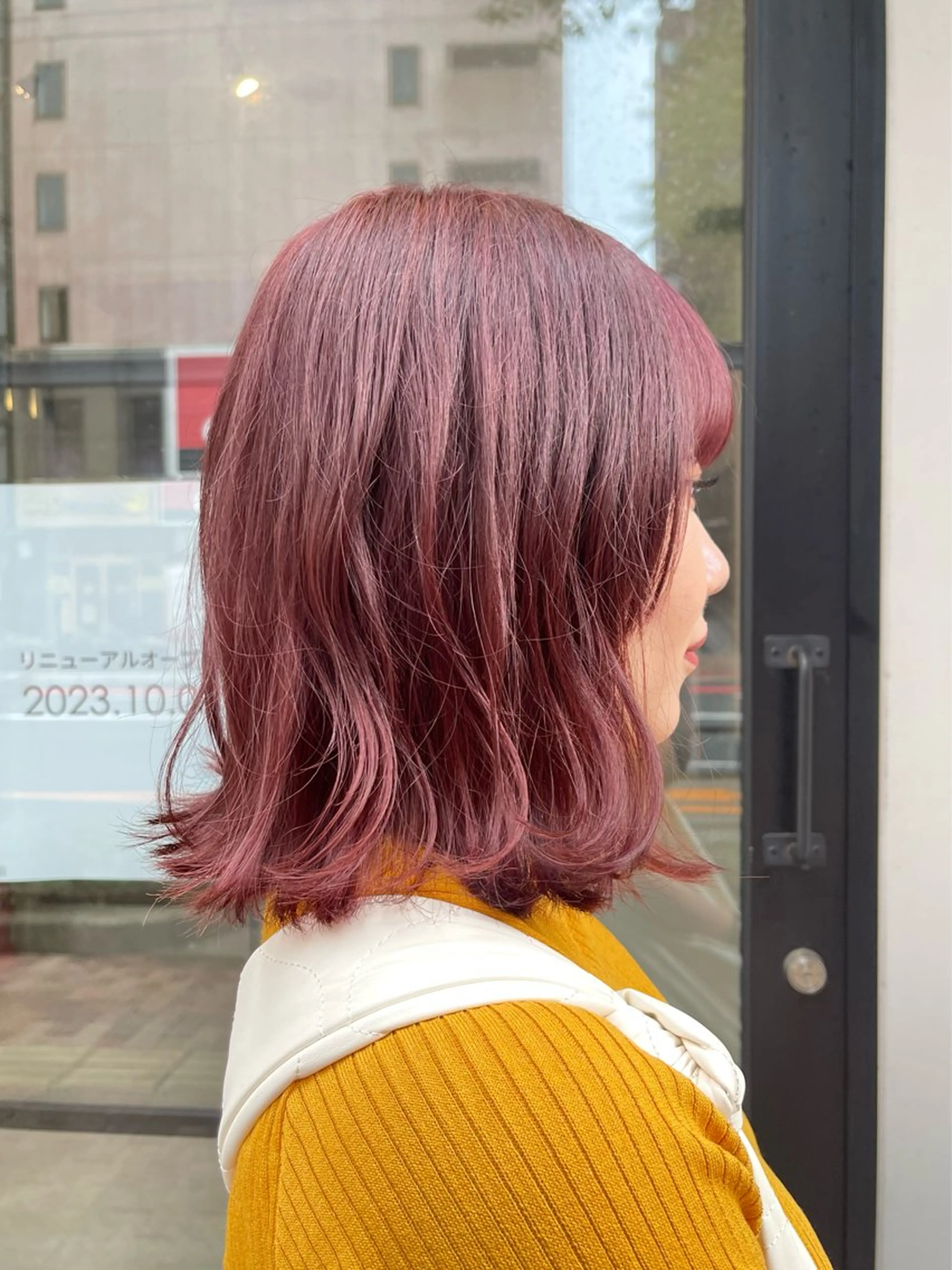 ミディアム ヘアカラー トリートメント 園田 渉 ◤SHIKIO◢のヘアスタイル