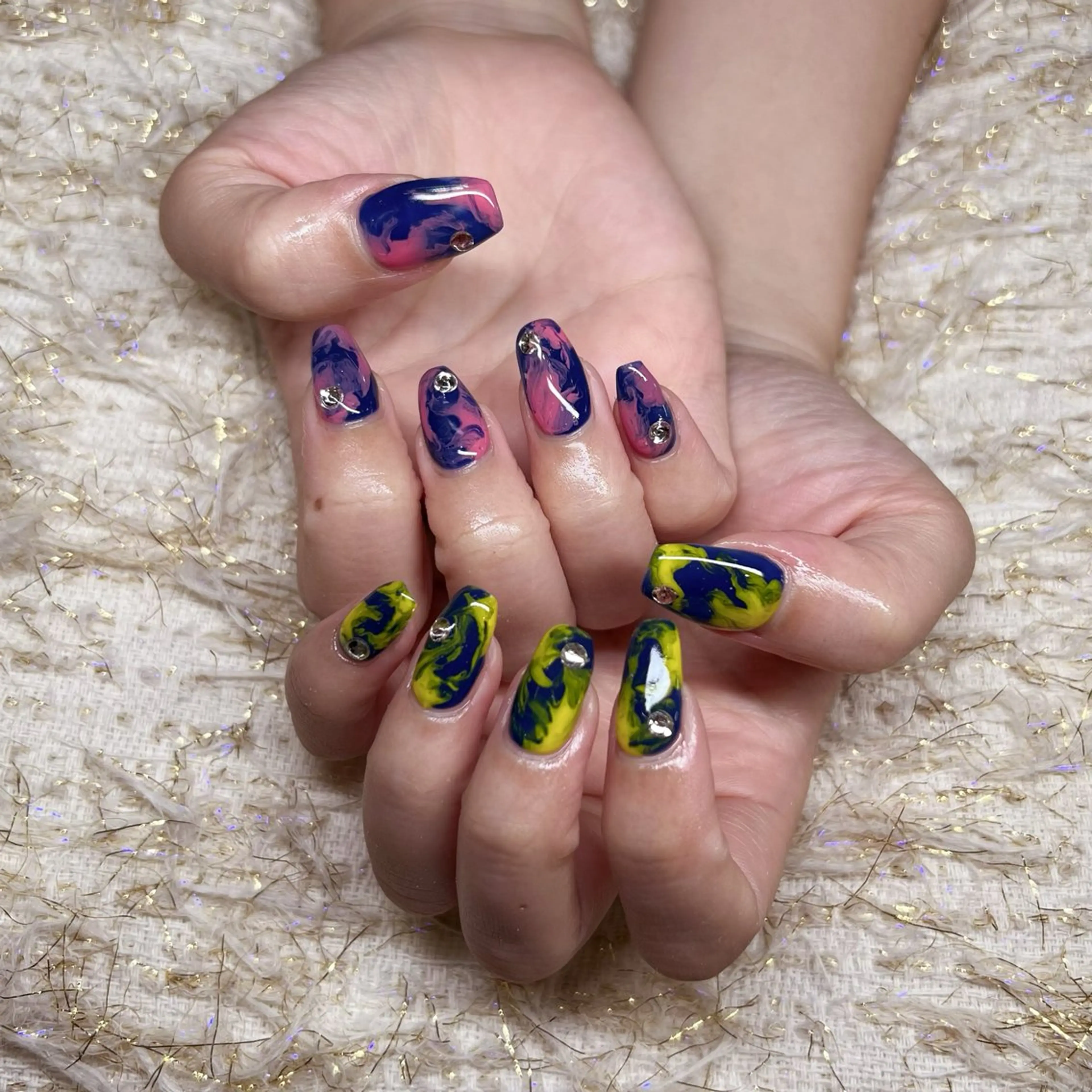 ネイル ハンドネイル 鈴木 優希のネイルデザイン