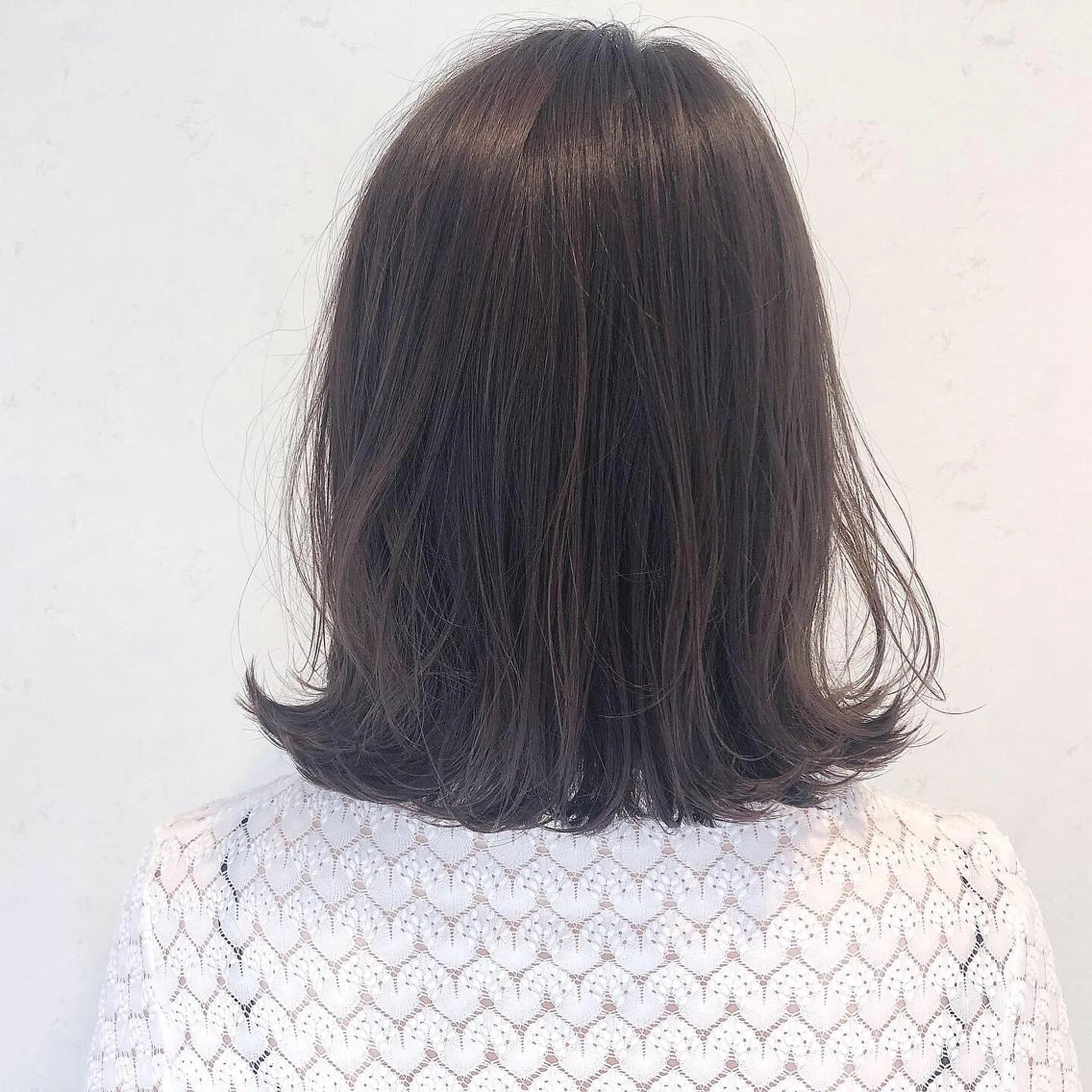 ミディアム カラー The book hand salon所属・伊藤 さやかのヘアスタイル