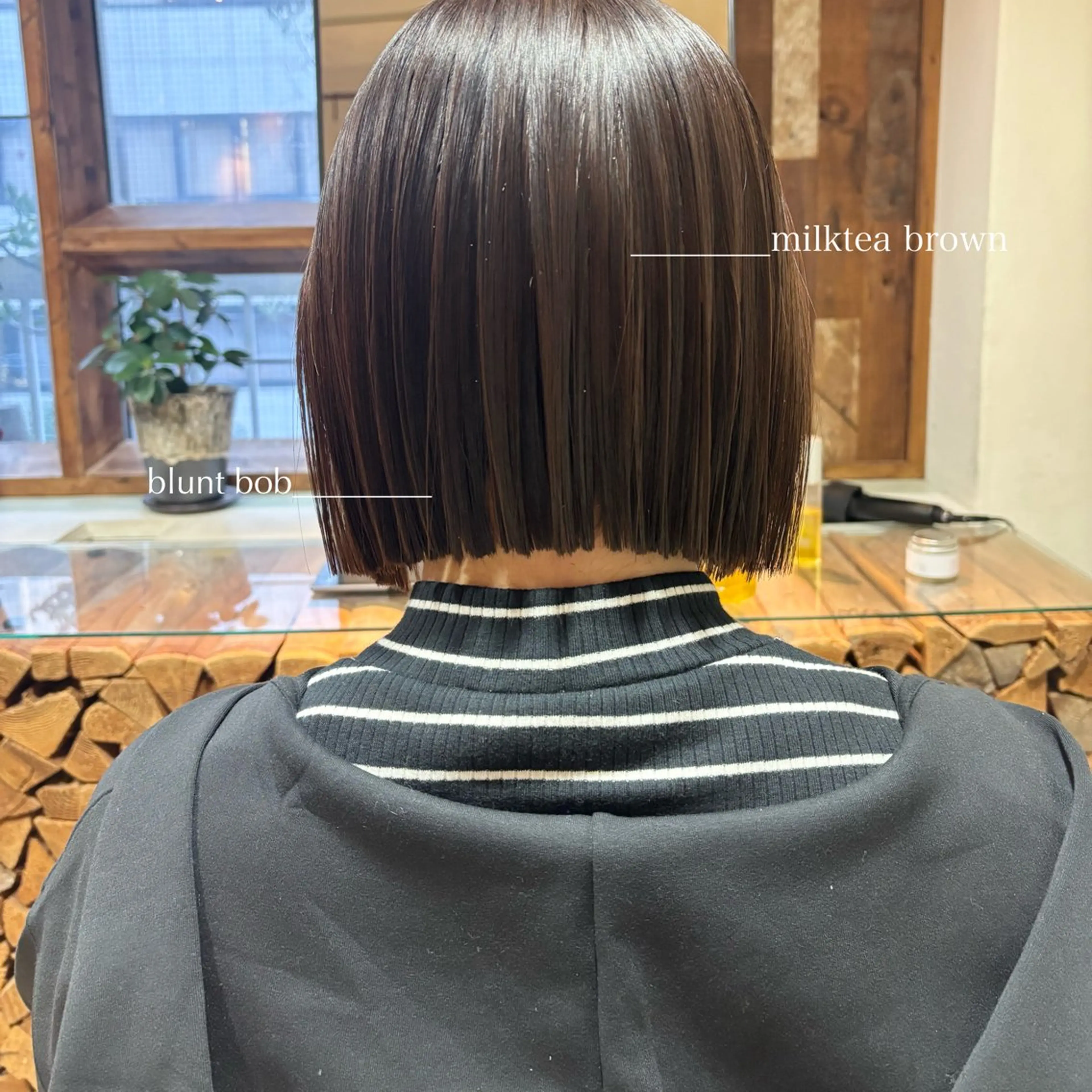 ミディアム カラー カット ヘアカラー ⌇透明感color 🌹ᴍᴇɢᴜᴍɪ ⌇のヘアスタイル
