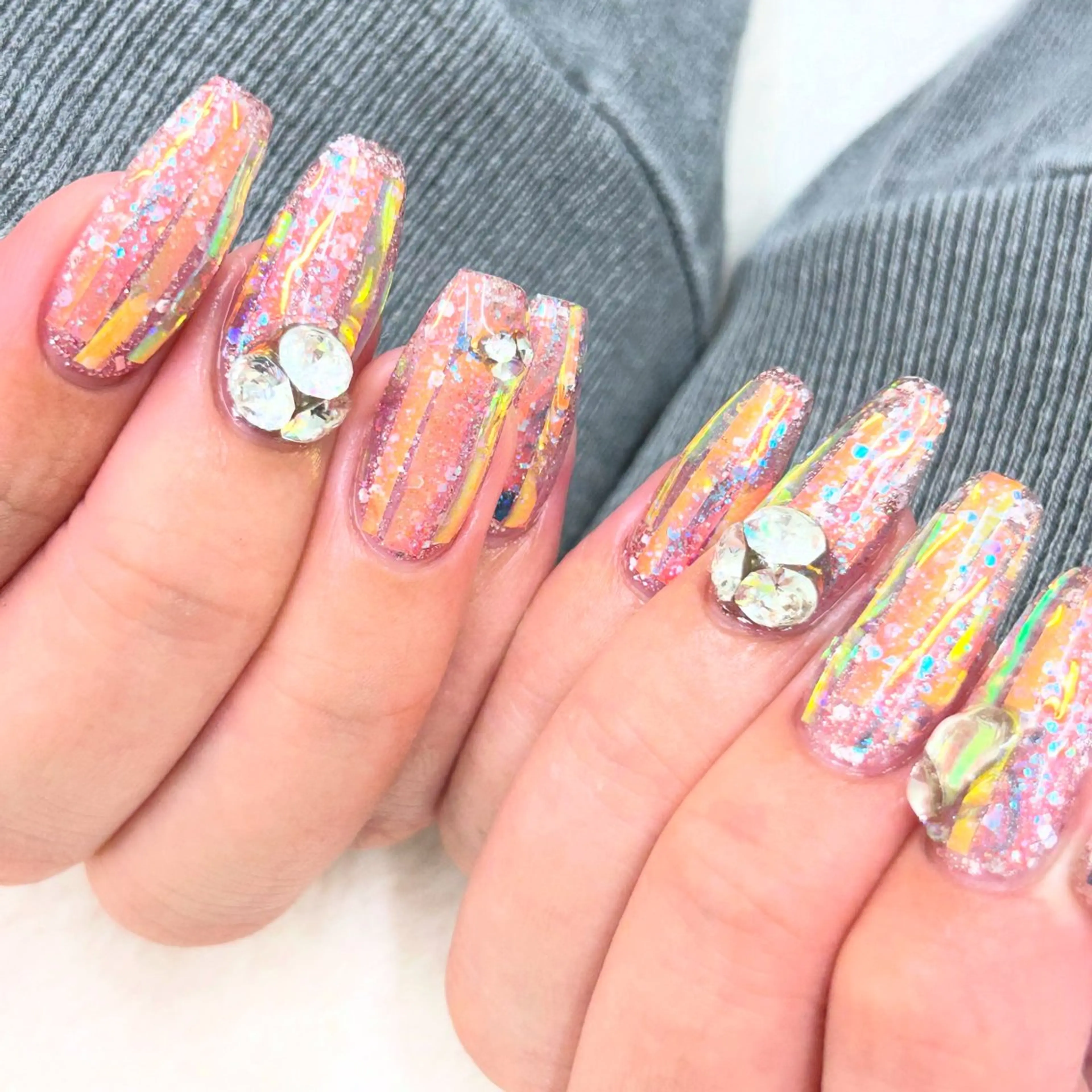ネイル ハンドネイル Nail salon Atlantica所属・Nail salon ✩ ｱﾄﾗﾝﾃｨｶのネイルデザイン