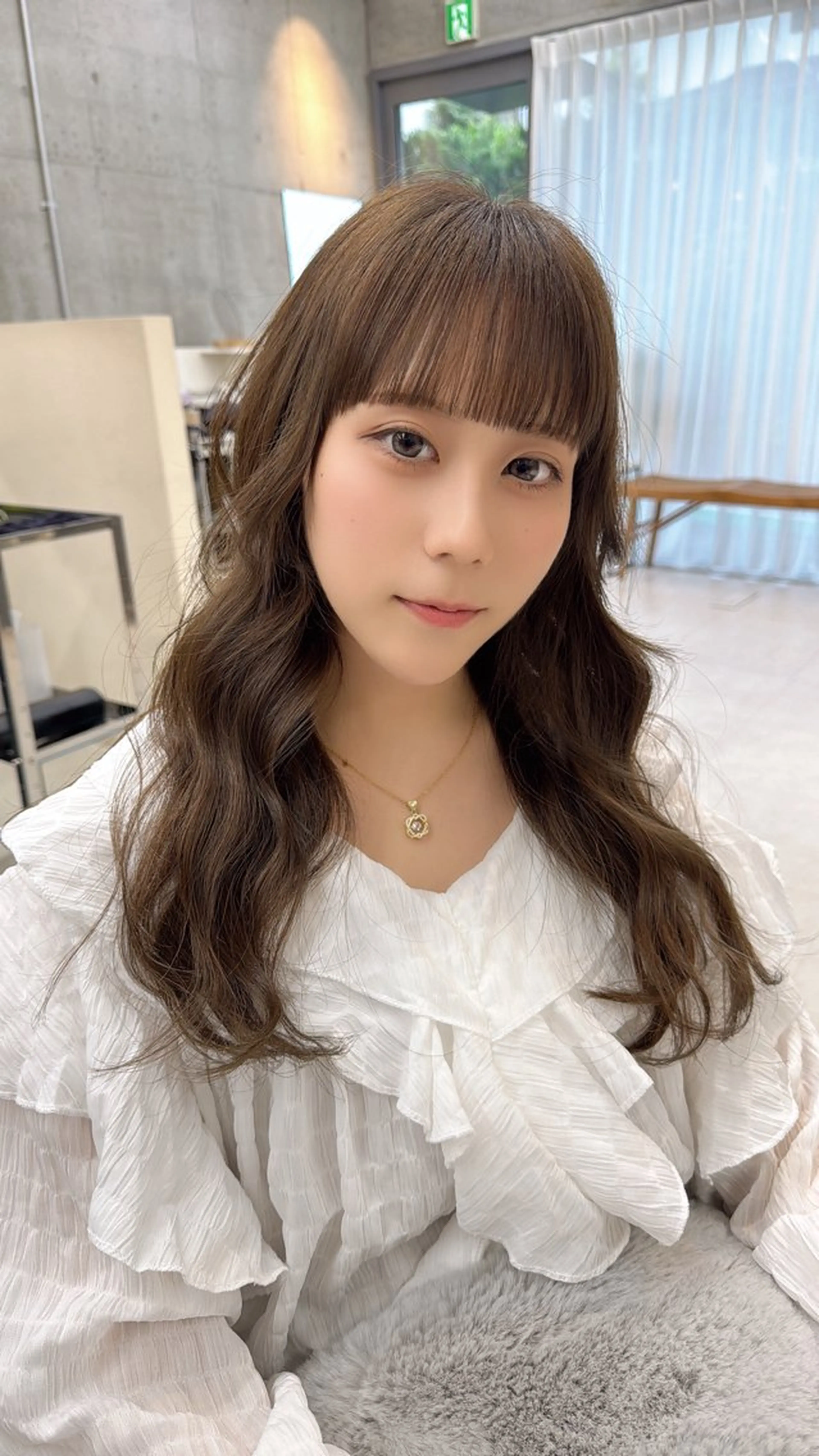 セミロング うる艶ヘア♡韓国好き 透明感　shotaのヘアスタイル