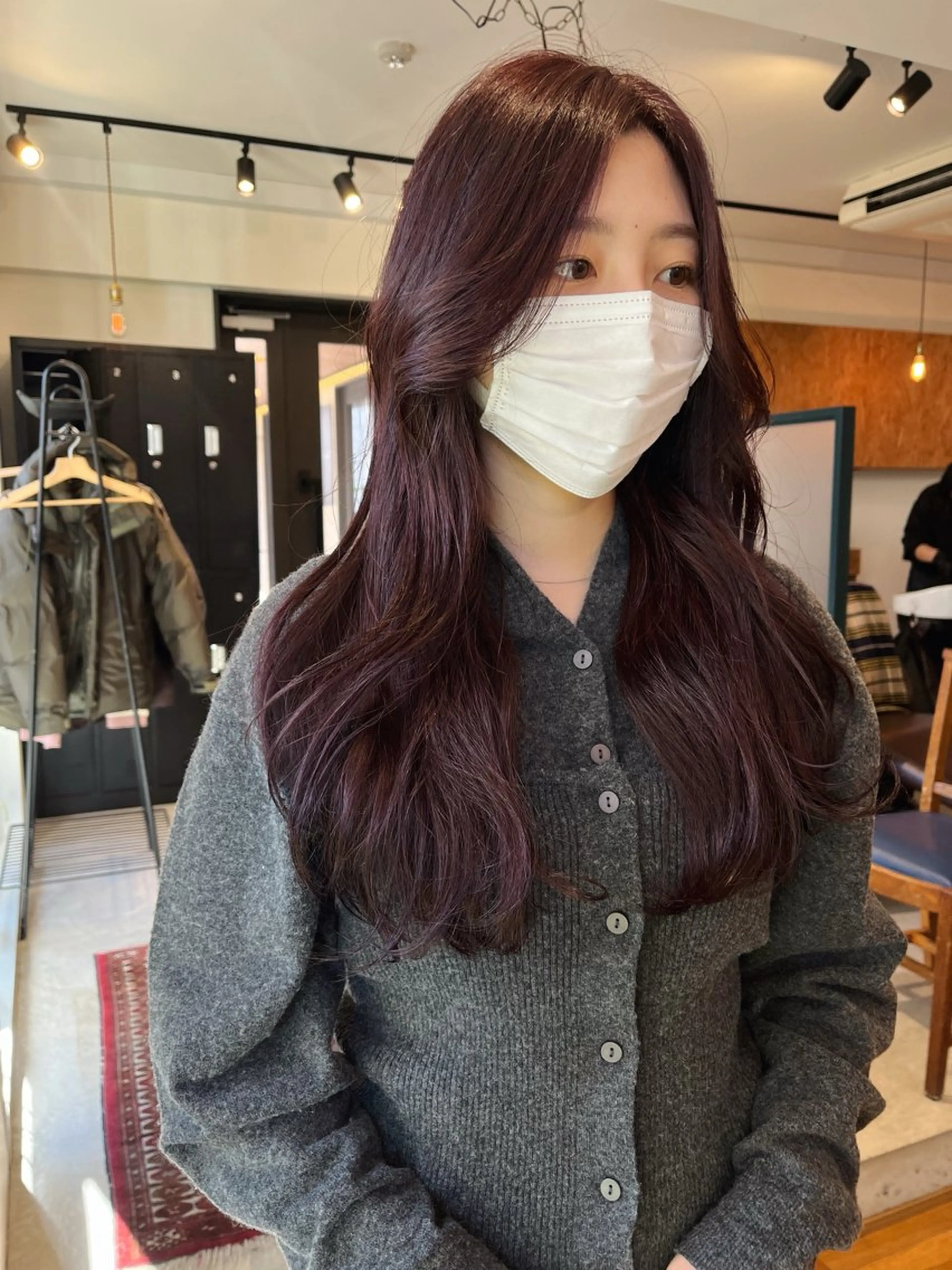 ロング カラー 暖色/パーマ 🌼クニトウメイのヘアスタイル