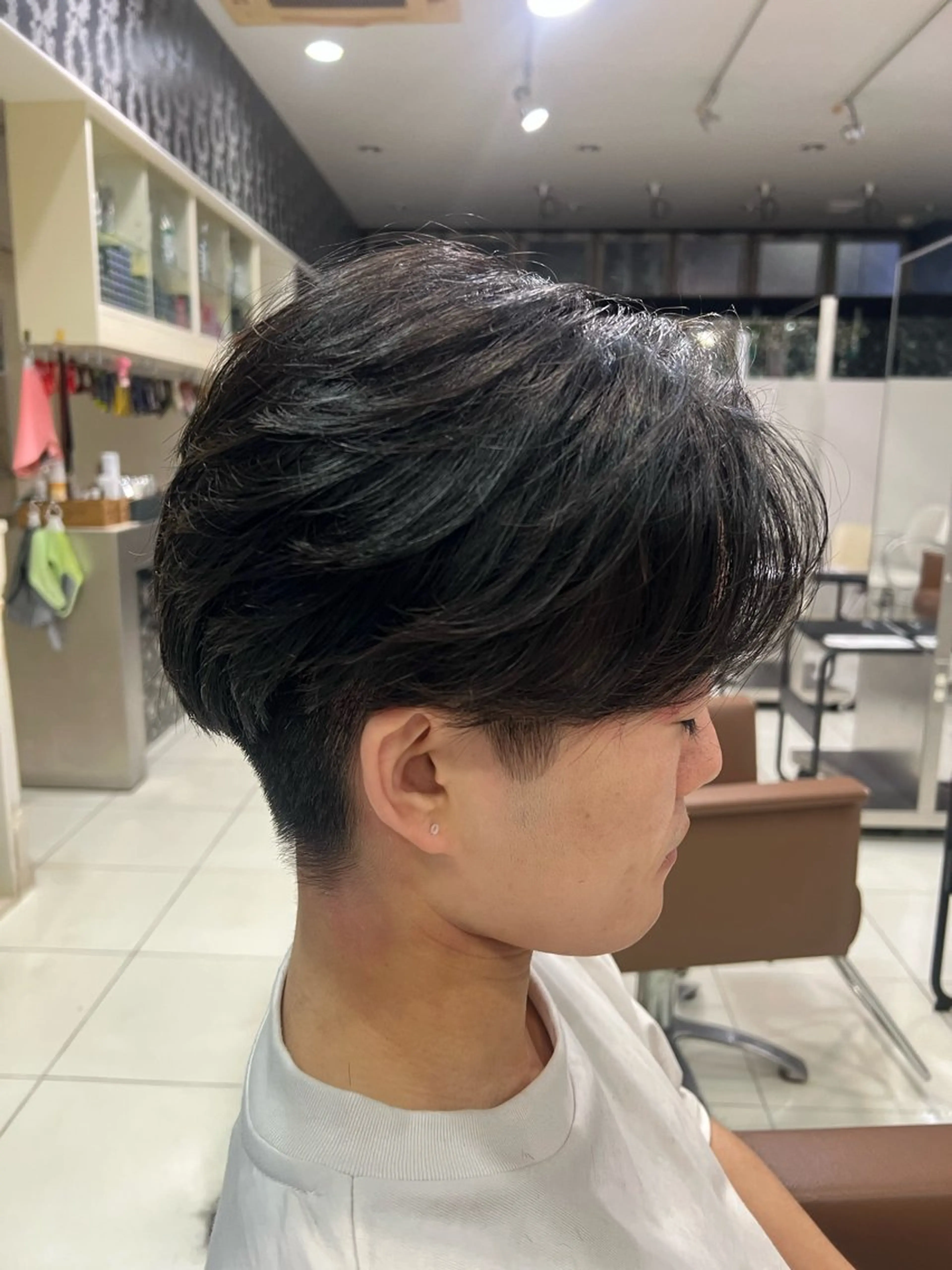 メンズカットモデル【マッシュ、スパイキーショート、ウルフ等】の写真
