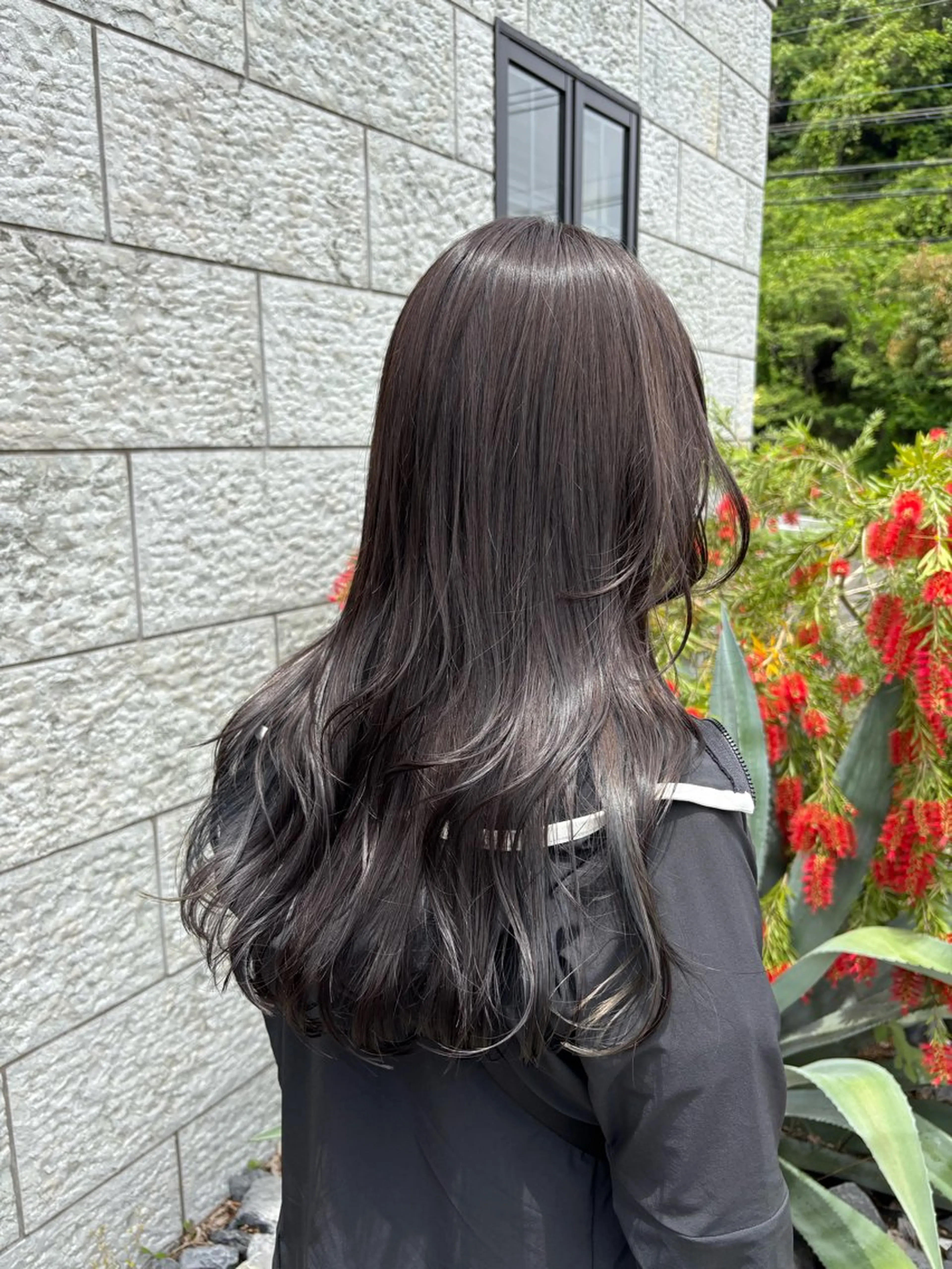ロング カラー ガレリアエレガンテ RINAのヘアスタイル