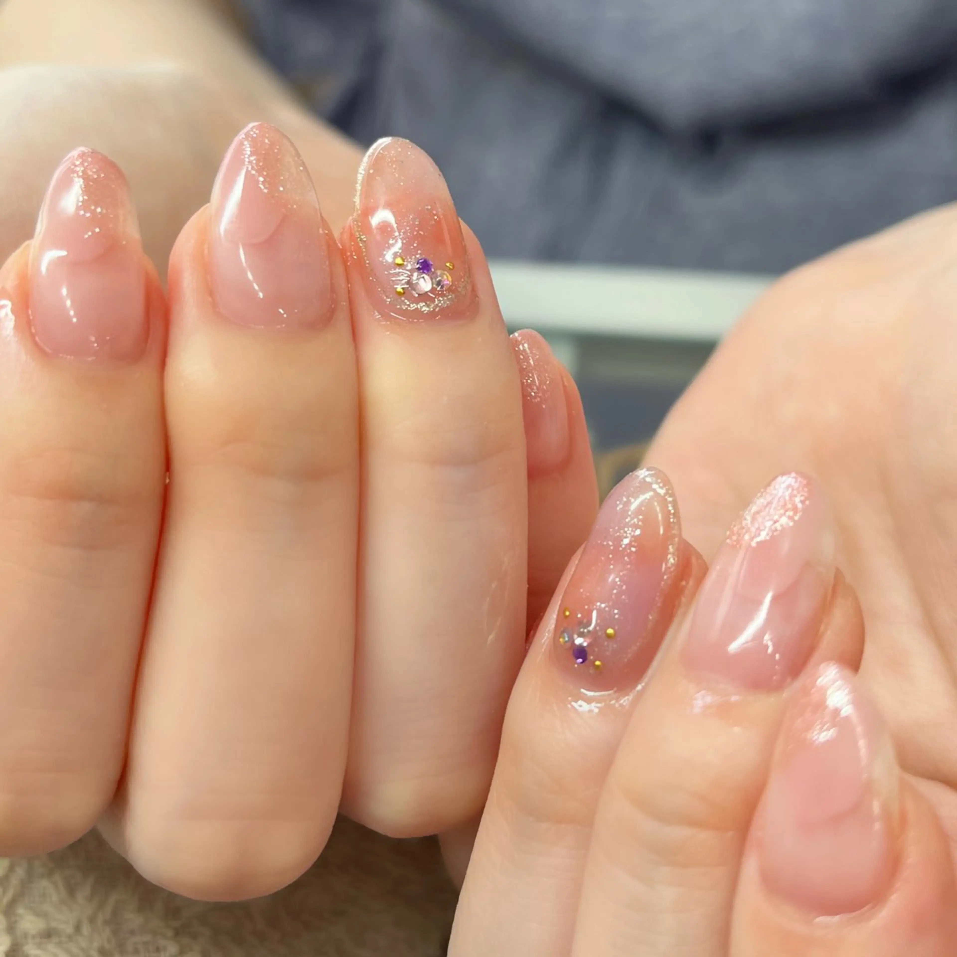 ネイル シンプルネイル ハンドネイル K nail所属・Knail いがわのネイルデザイン