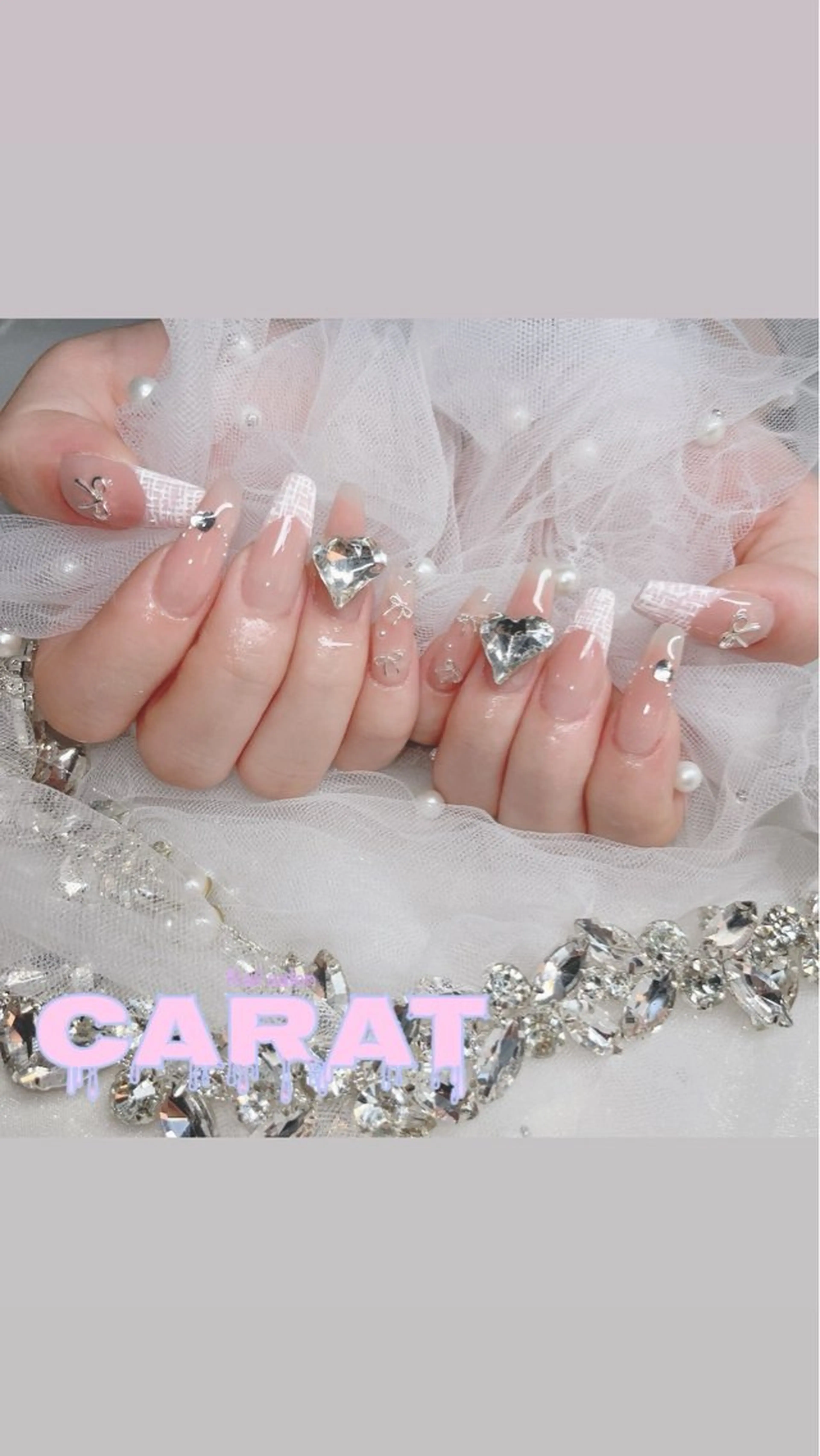 ネイル ハンドネイル CARAT/ Rinaのネイルデザイン